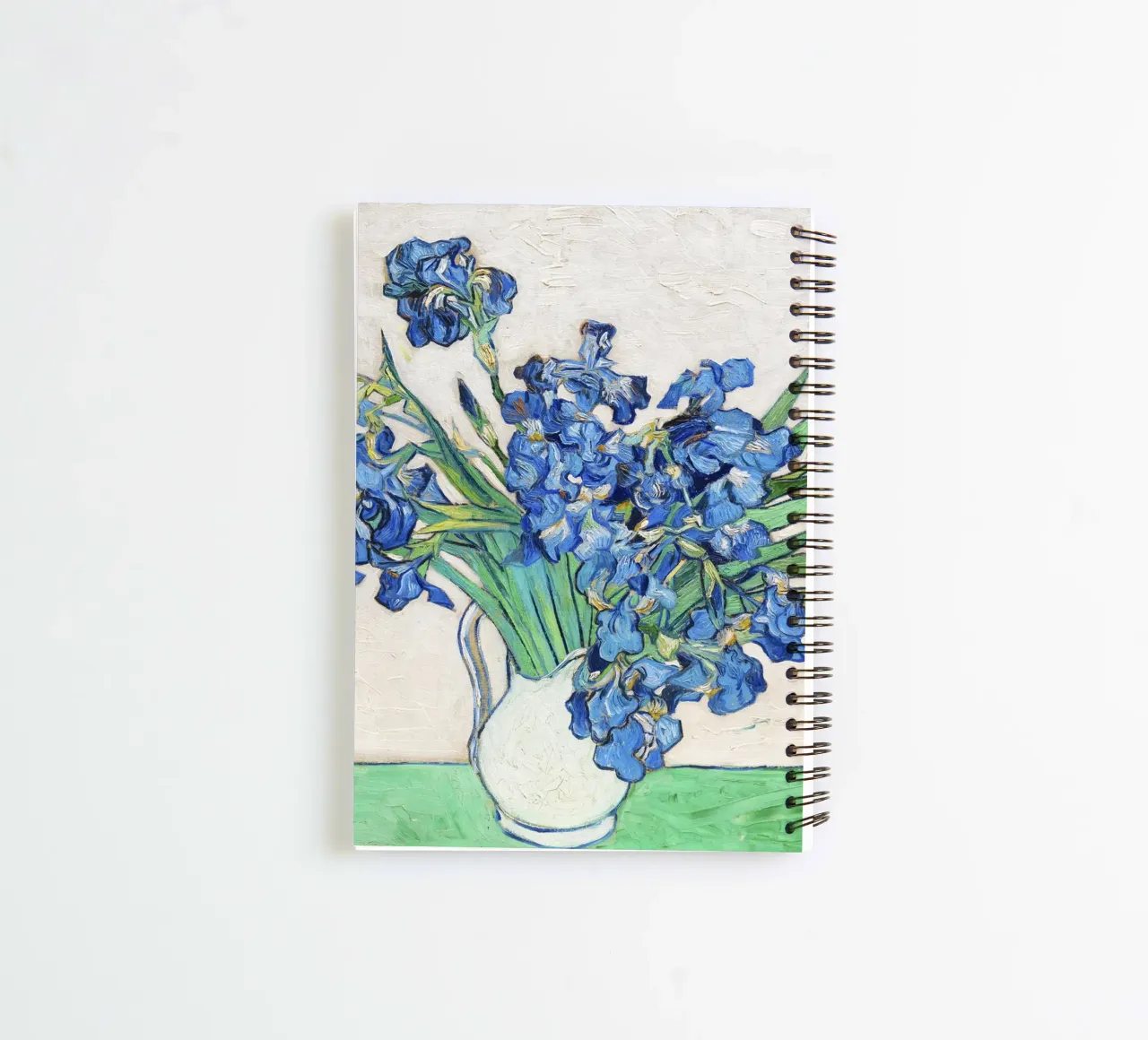 Vincent van Gogh – Irises (1890) spiral notebook by Classic Art Prints