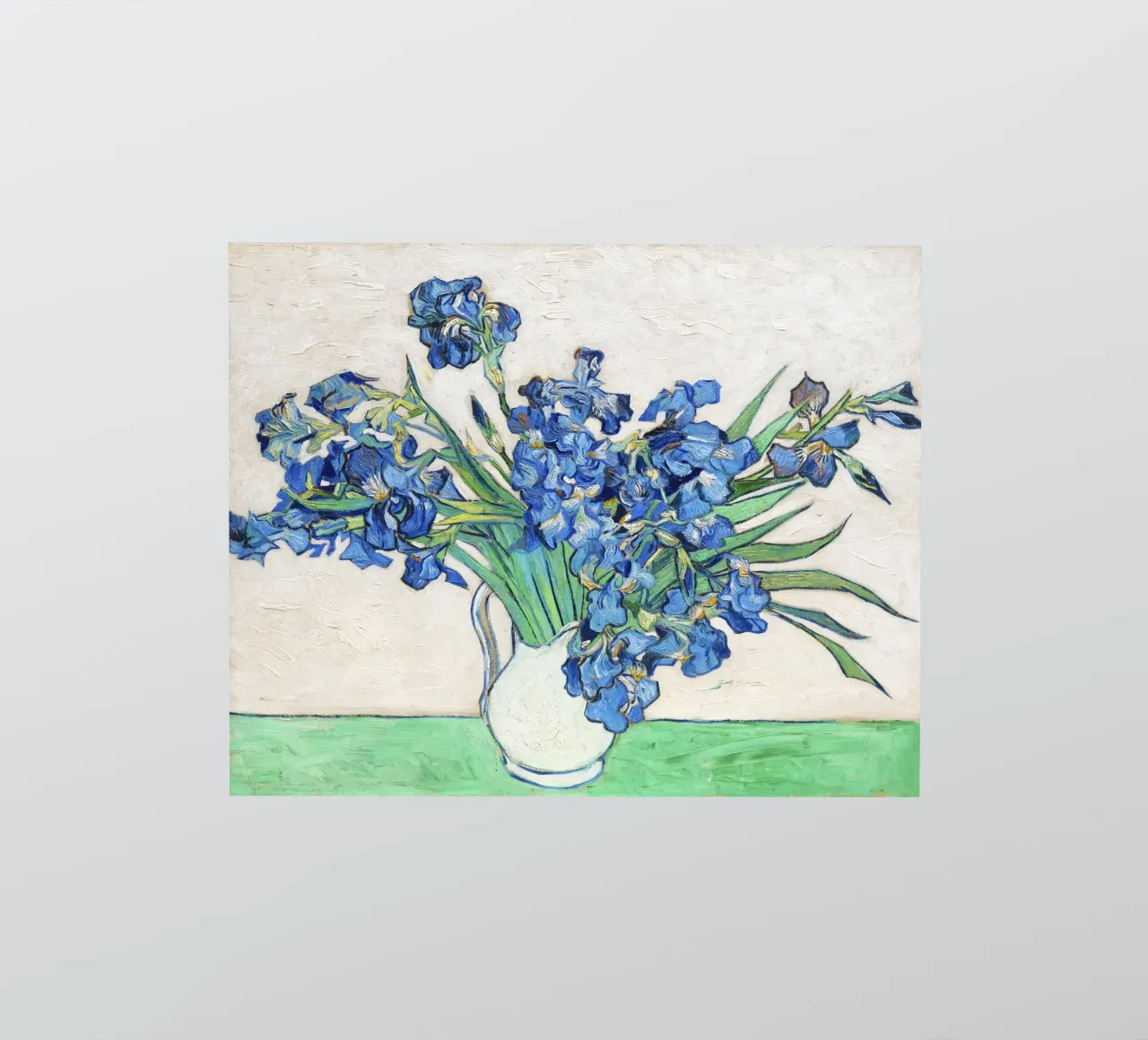 Vincent van Gogh – Irises (1890) sticker by Classic Art Prints