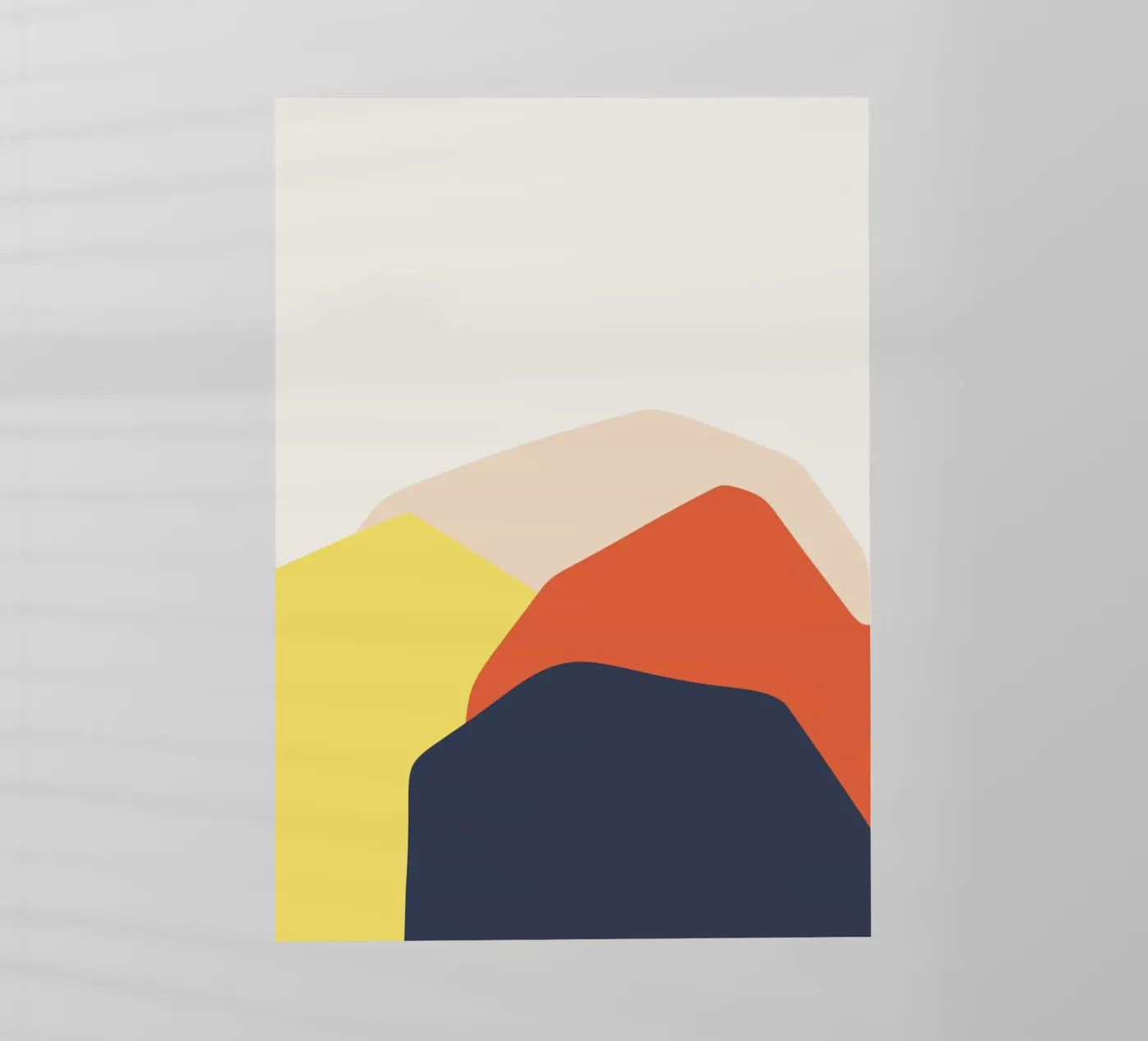 Rolling Hills pellicola backlit da Rose Beck Art