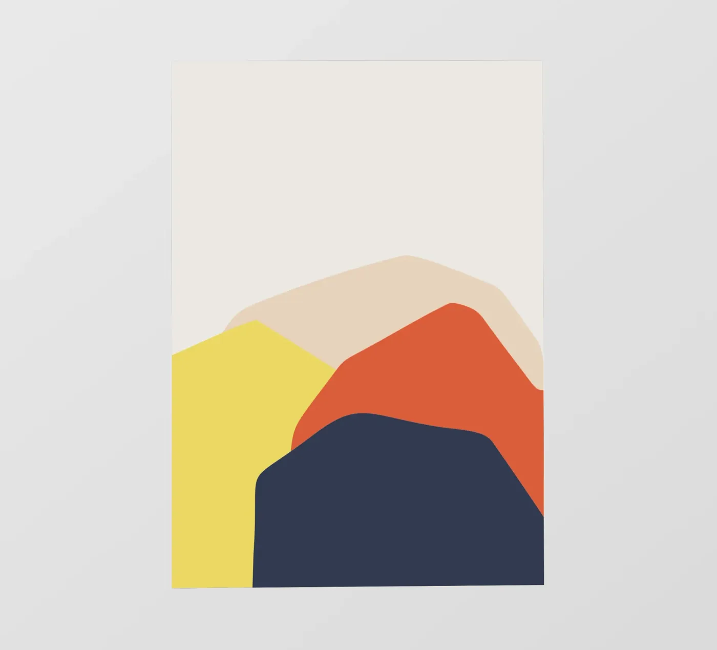 Rolling Hills pellicola backlit da Rose Beck Art