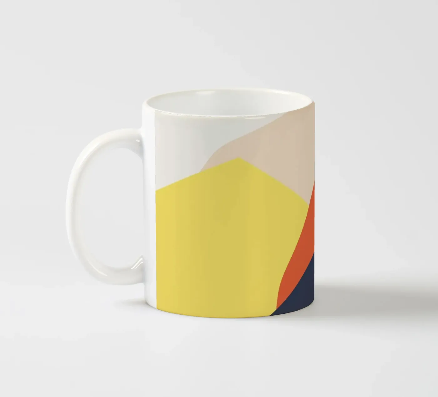 Rolling Hills tazza in ceramica da Rose Beck Art