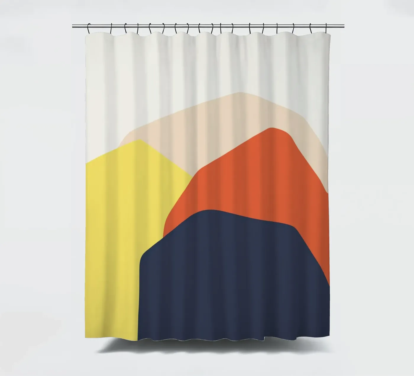 Rolling Hills Duschvorhang von Rose Beck Art