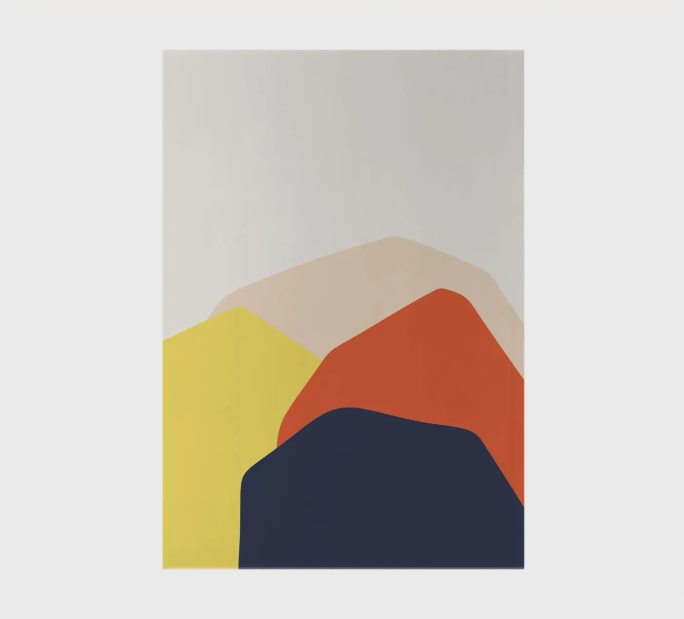 Rolling Hills notebook by Rose Beck Art