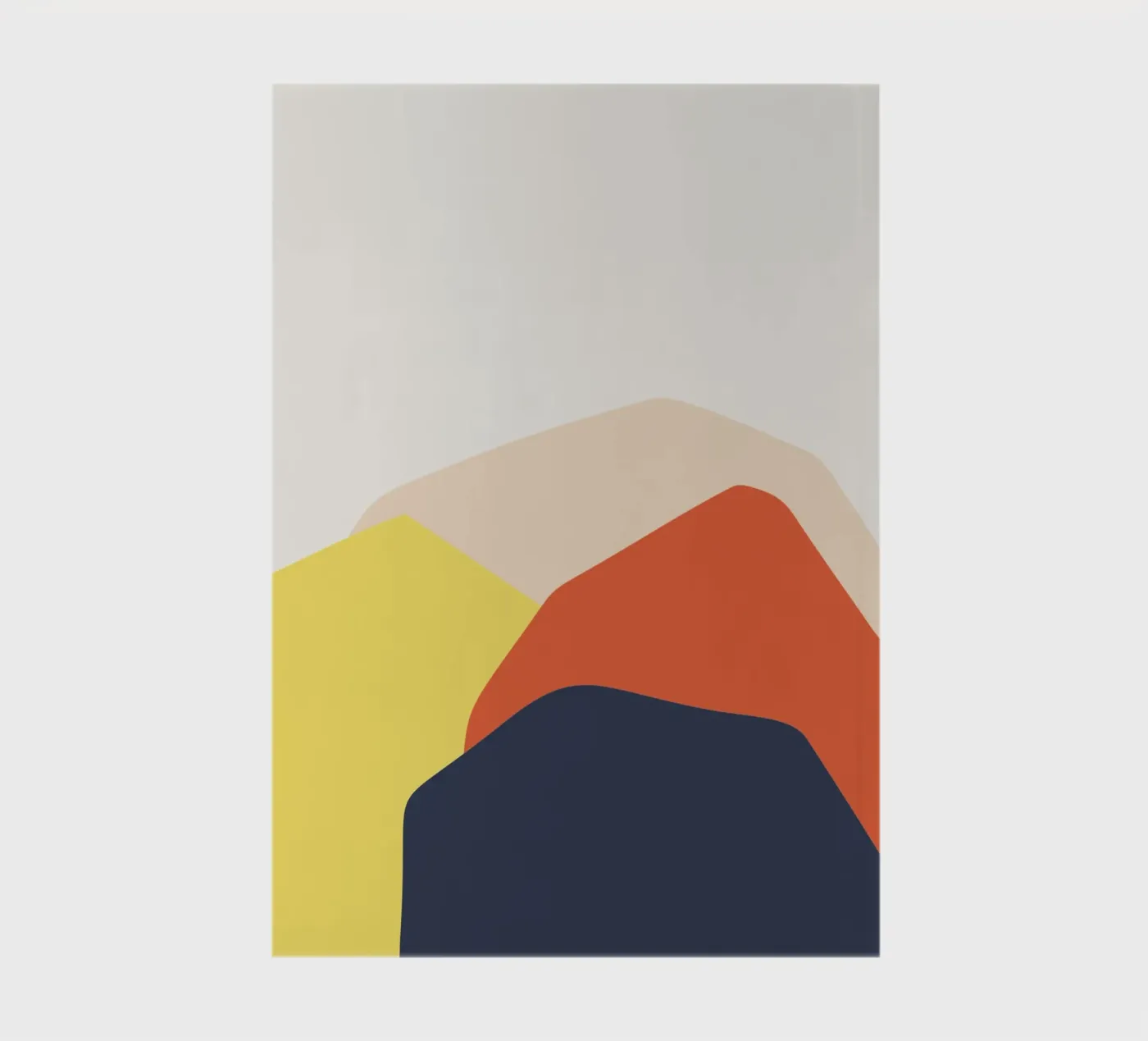 Rolling Hills notebook by Rose Beck Art