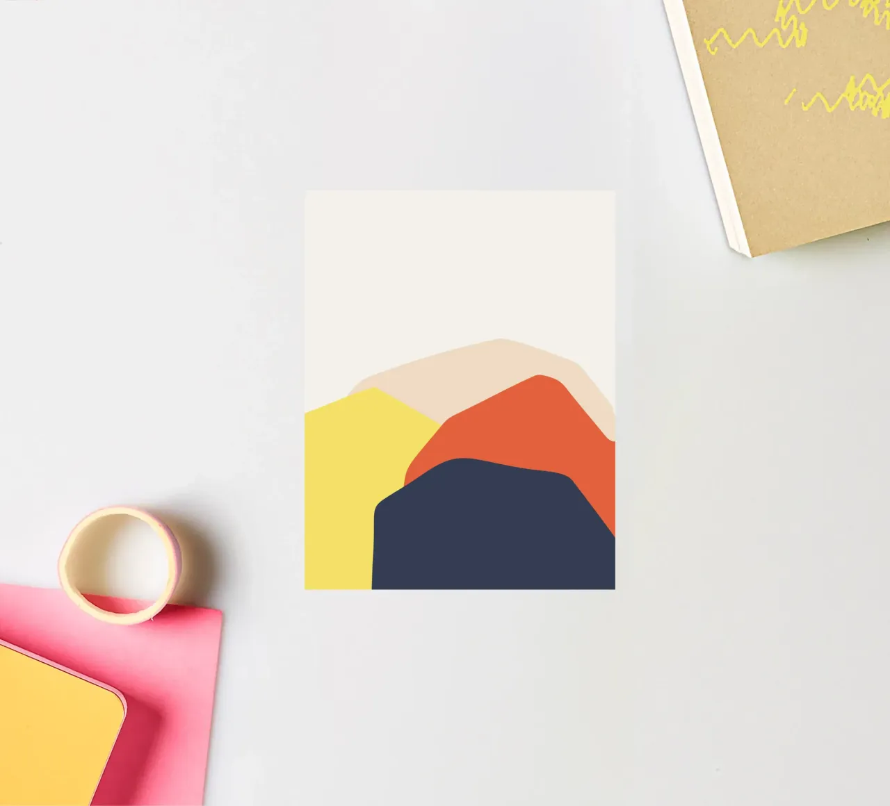 Rolling Hills sticker by Rose Beck Art