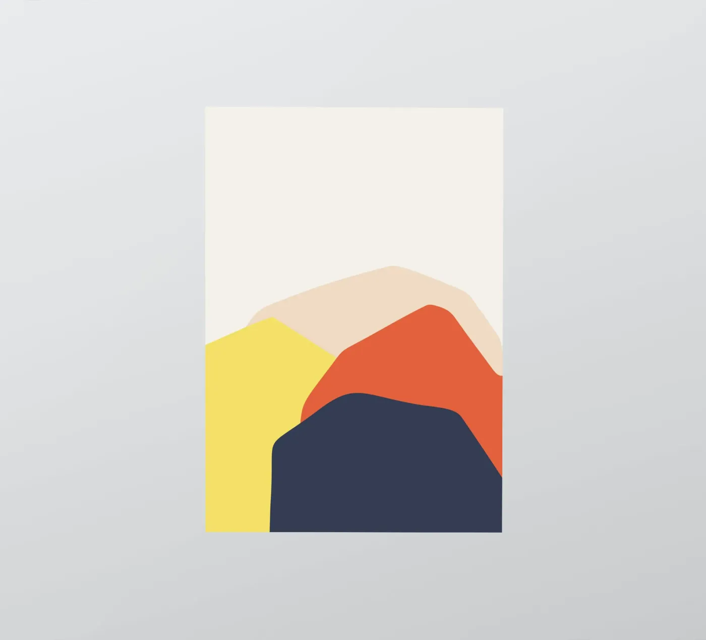 Rolling Hills sticker by Rose Beck Art