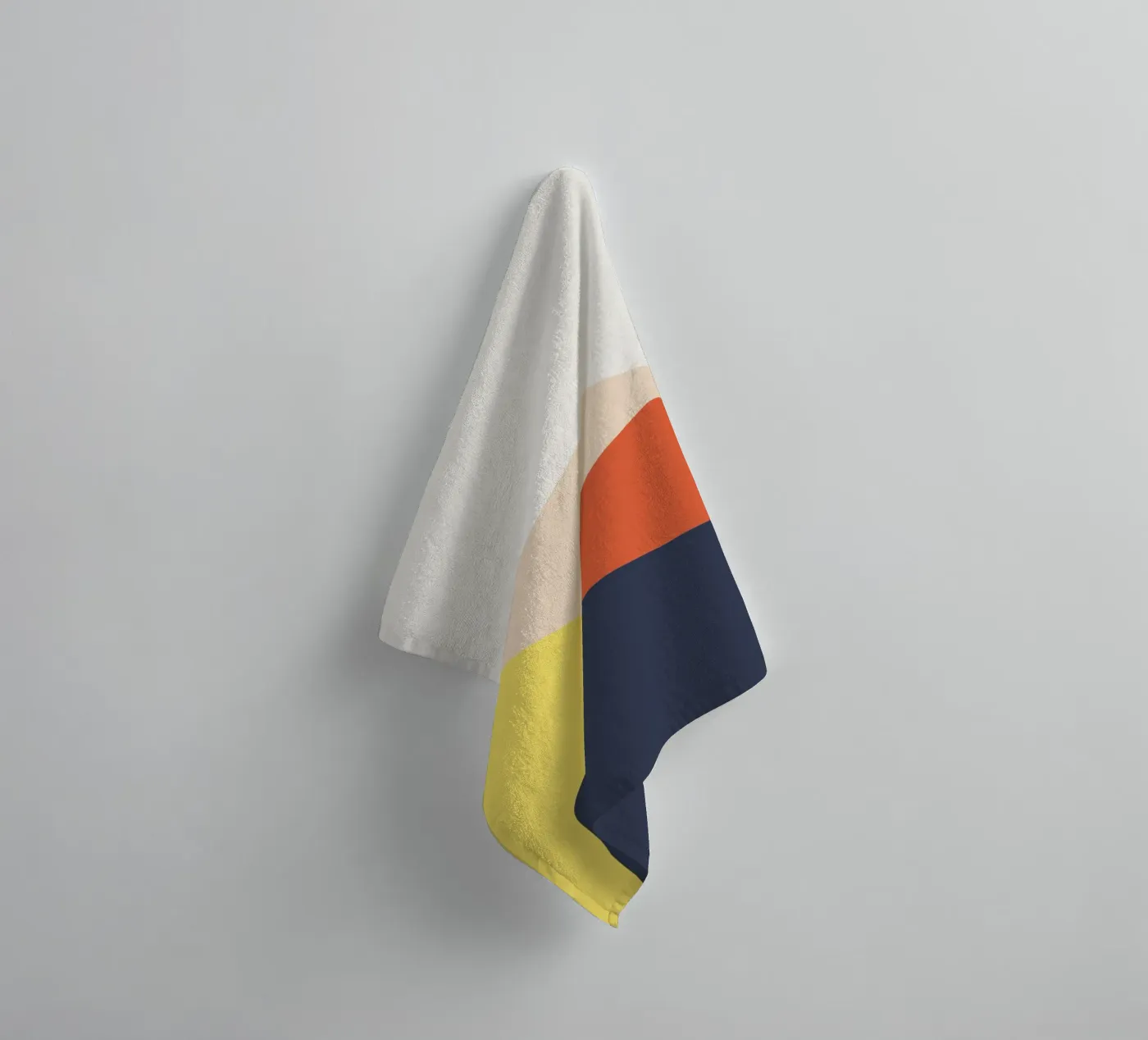 Rolling Hills towel by Rose Beck Art