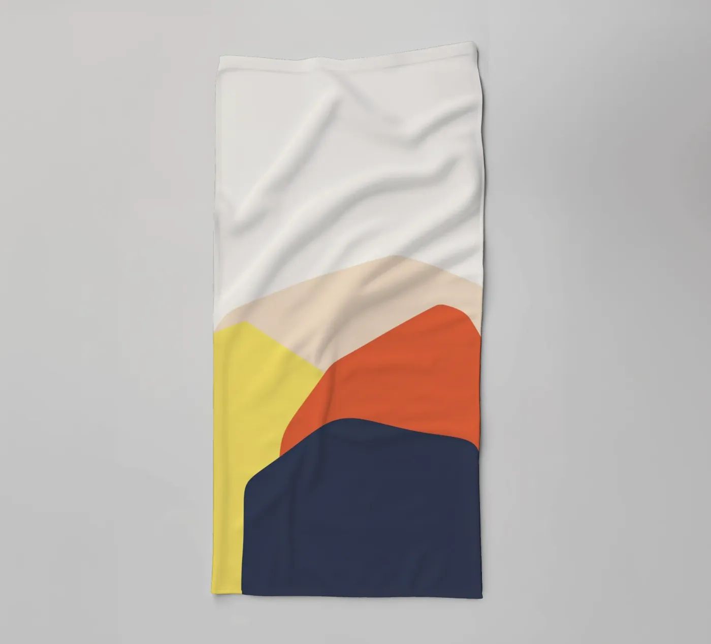 Rolling Hills towel by Rose Beck Art