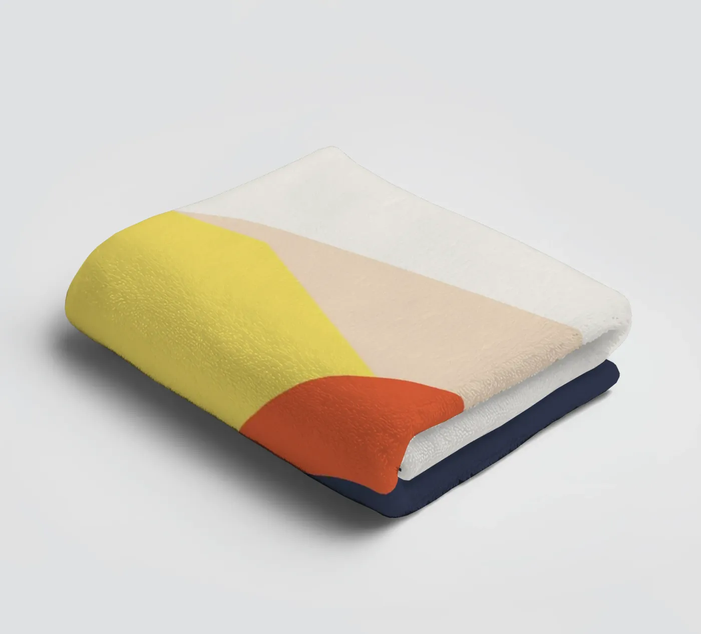 Rolling Hills towel by Rose Beck Art