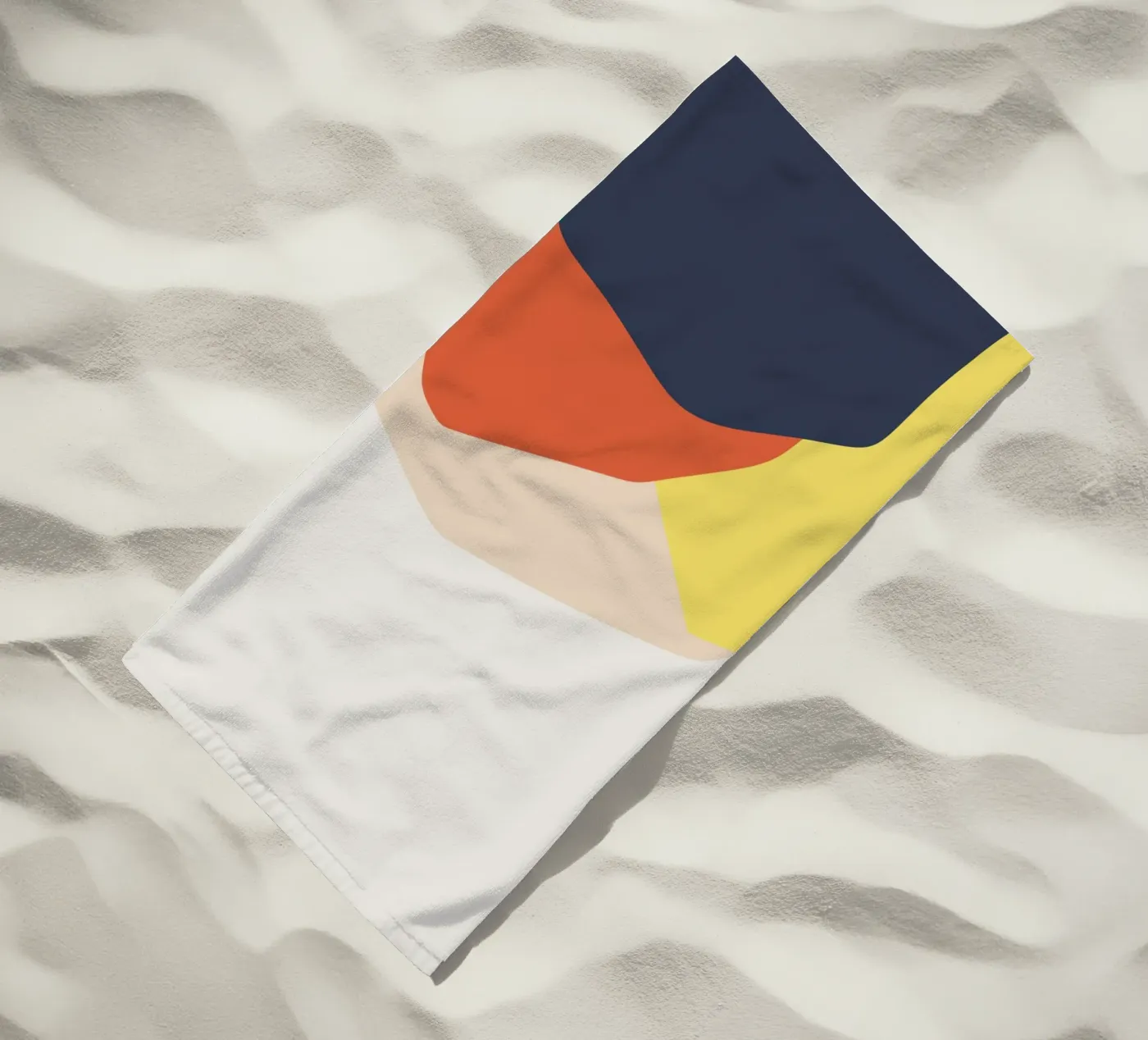 Rolling Hills beach towel by Rose Beck Art