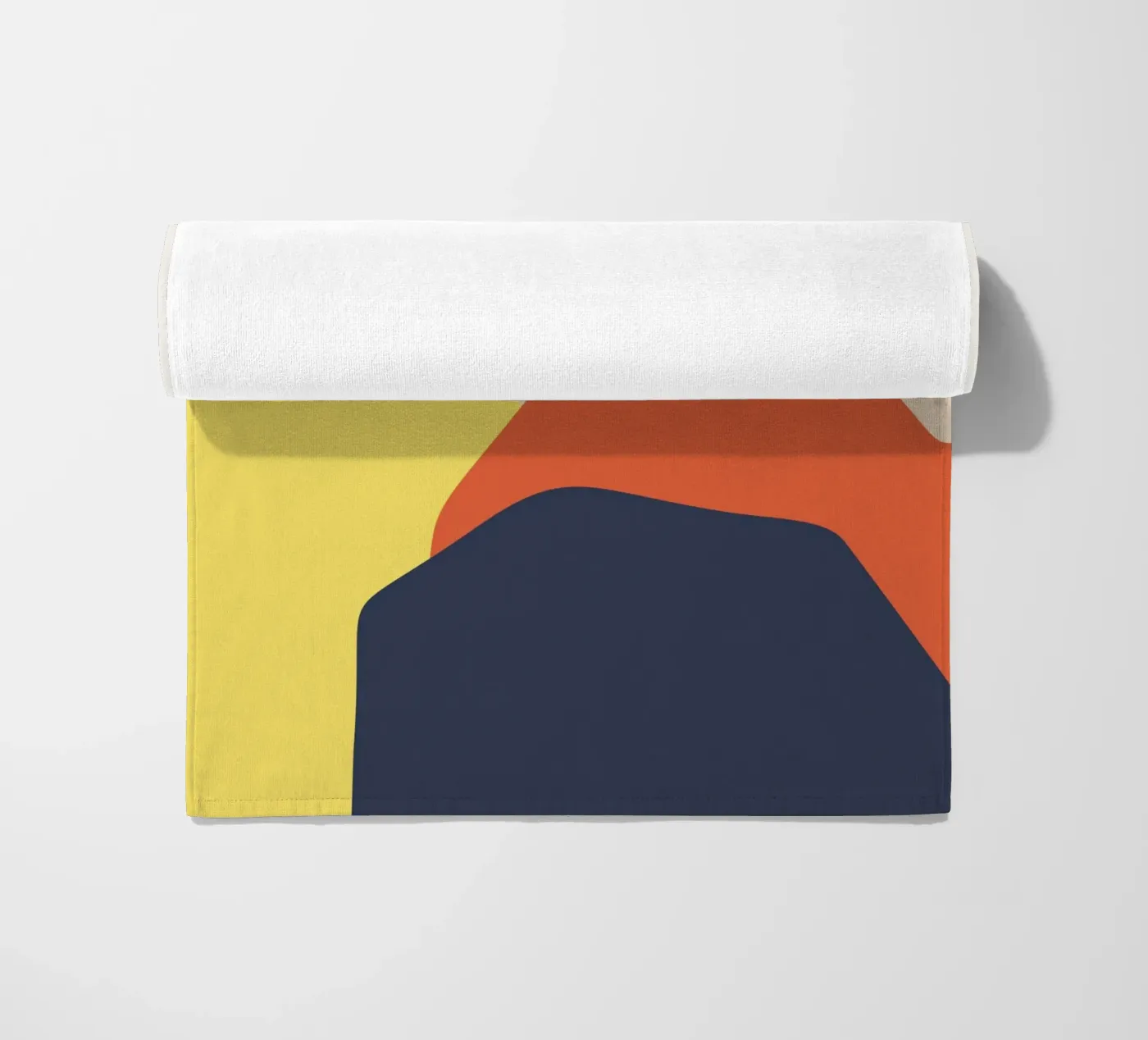 Rolling Hills beach towel by Rose Beck Art