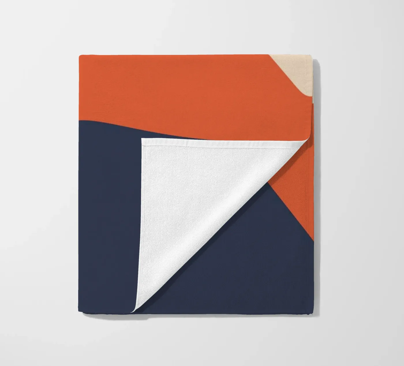 Rolling Hills beach towel by Rose Beck Art
