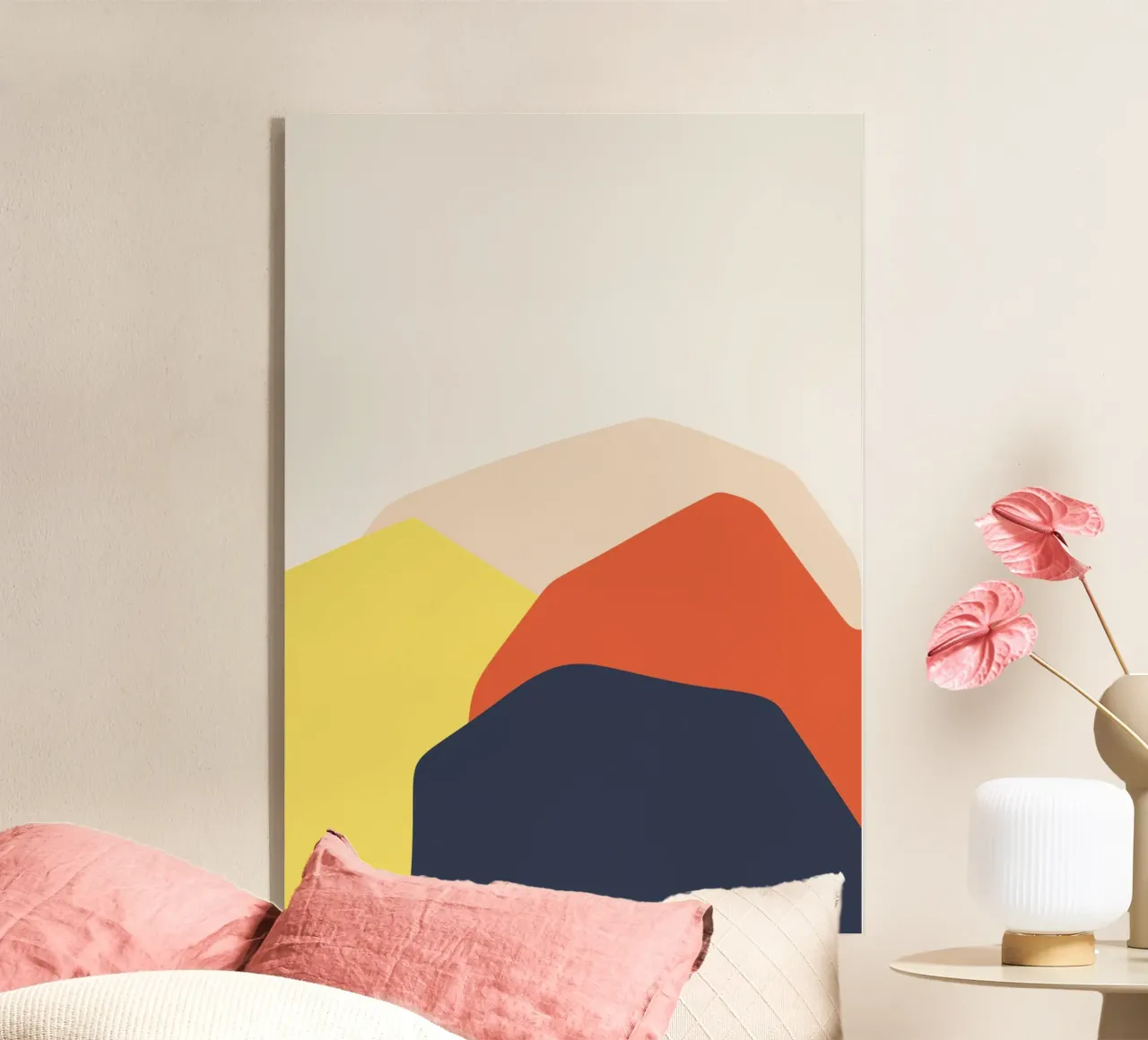 Rolling Hills plexiglass da Rose Beck Art