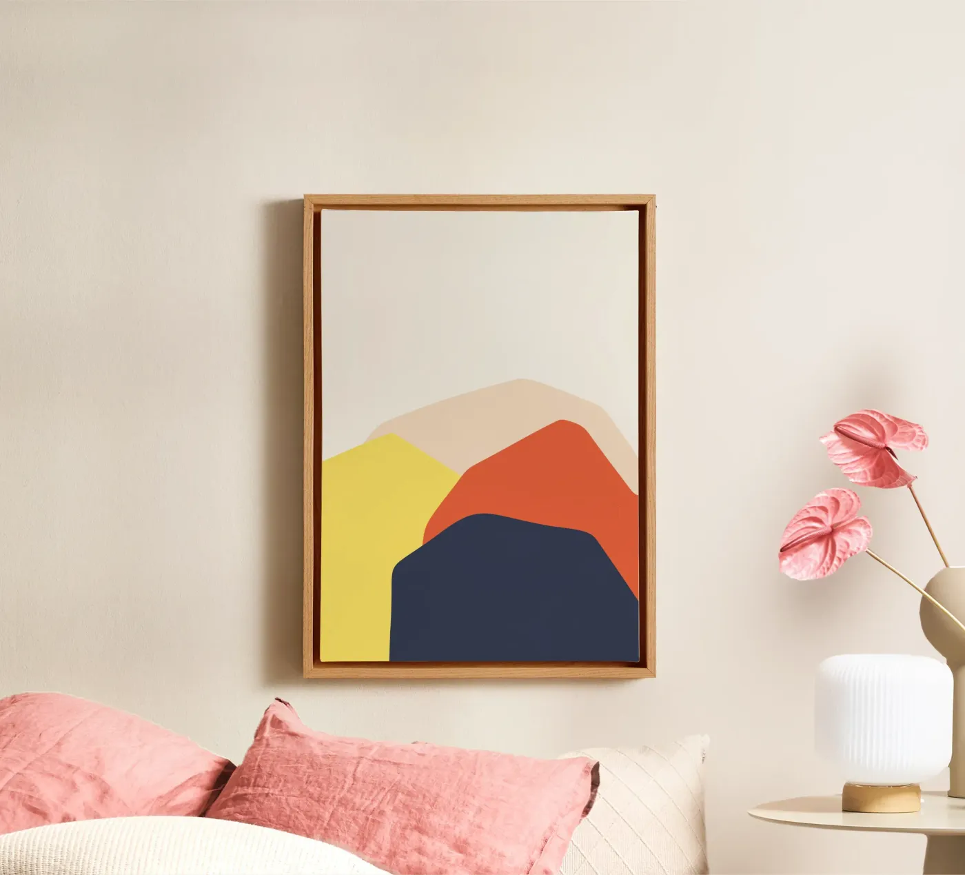 Rolling Hills tela da Rose Beck Art