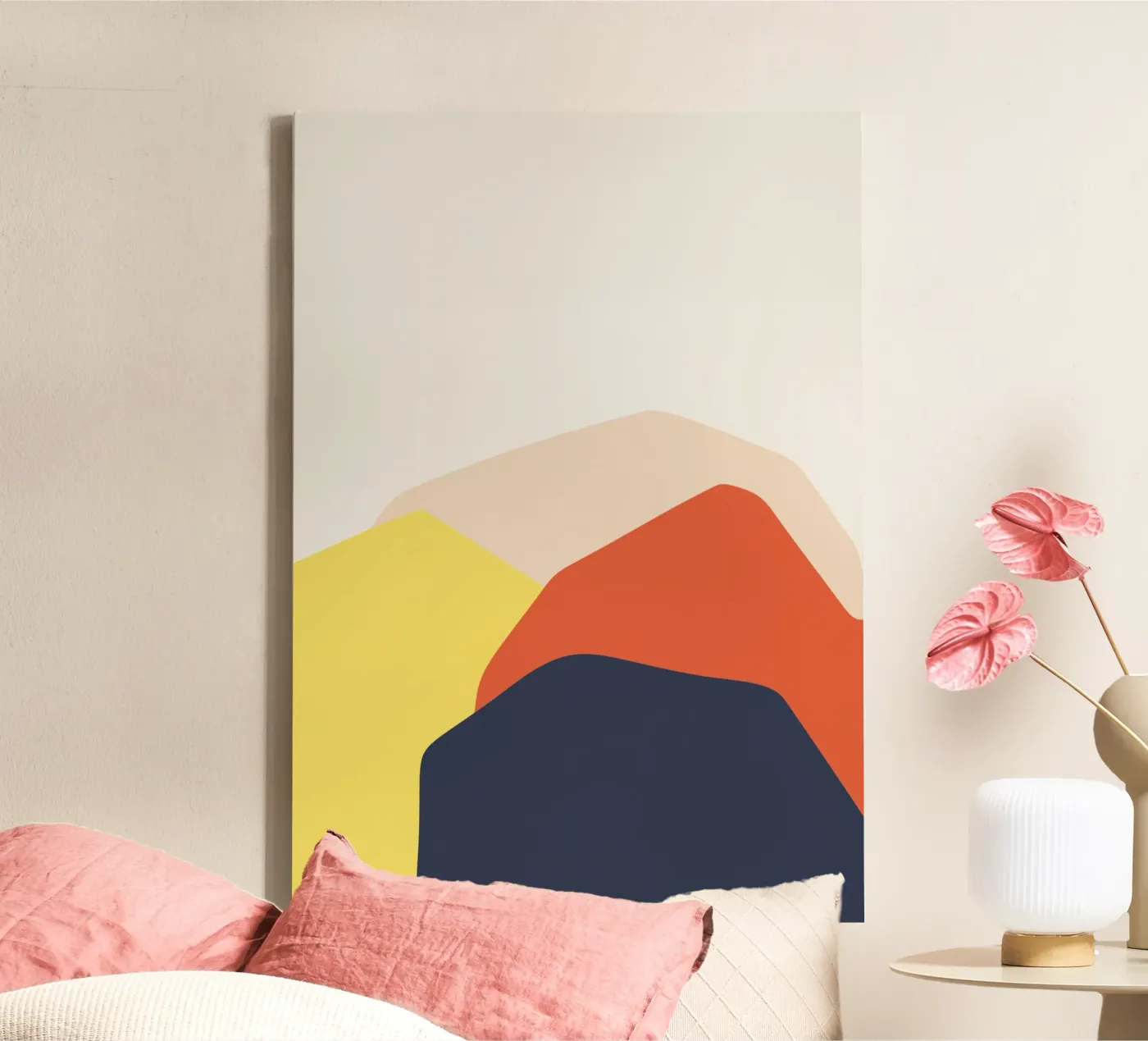 Rolling Hills tela da Rose Beck Art