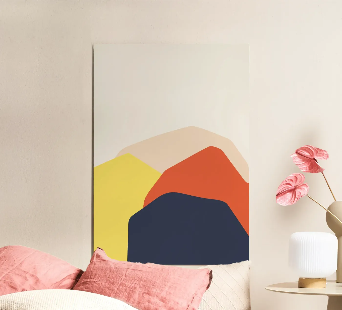 Rolling Hills poster da Rose Beck Art
