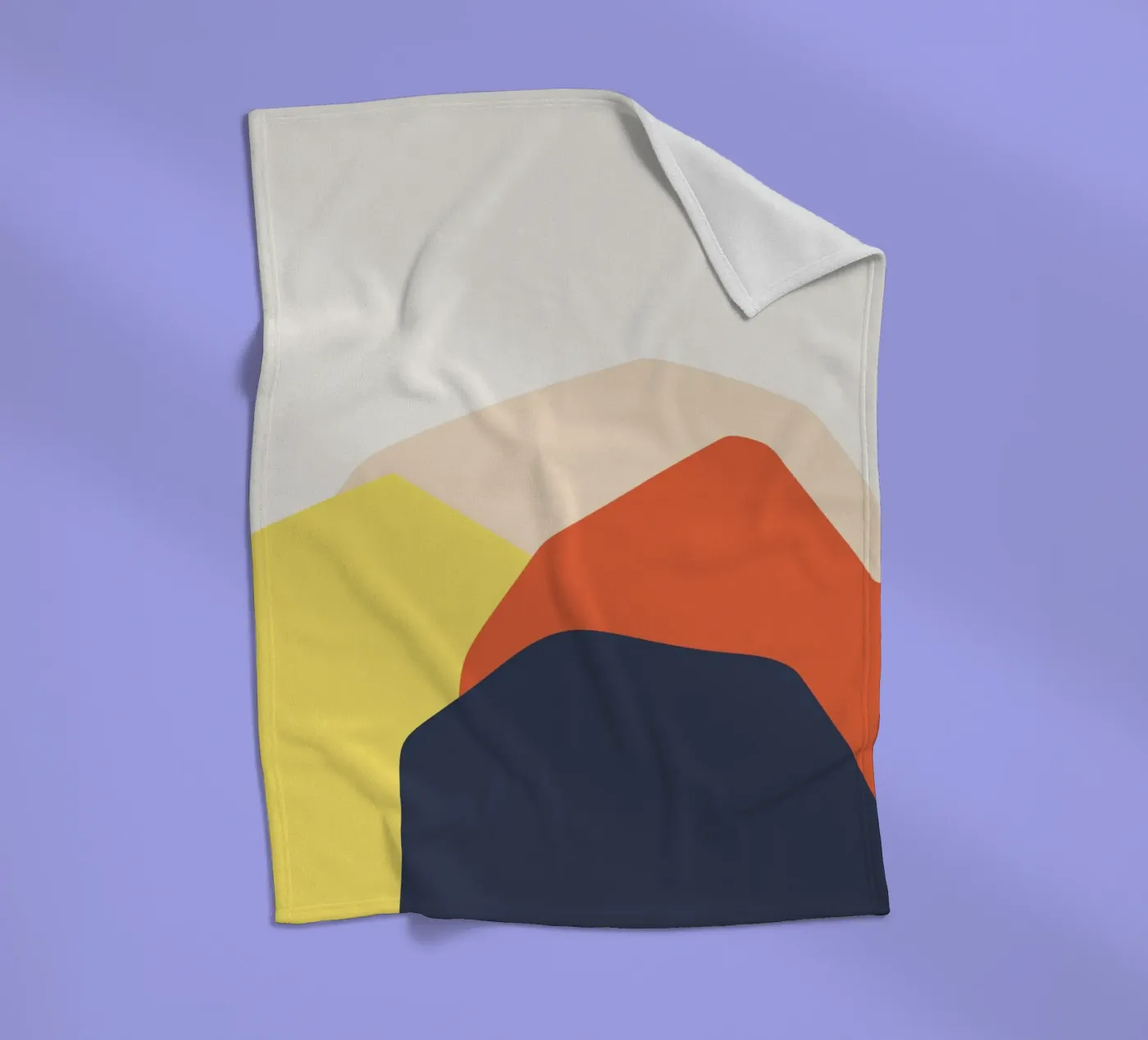 Rolling Hills Fleecedecke von Rose Beck Art