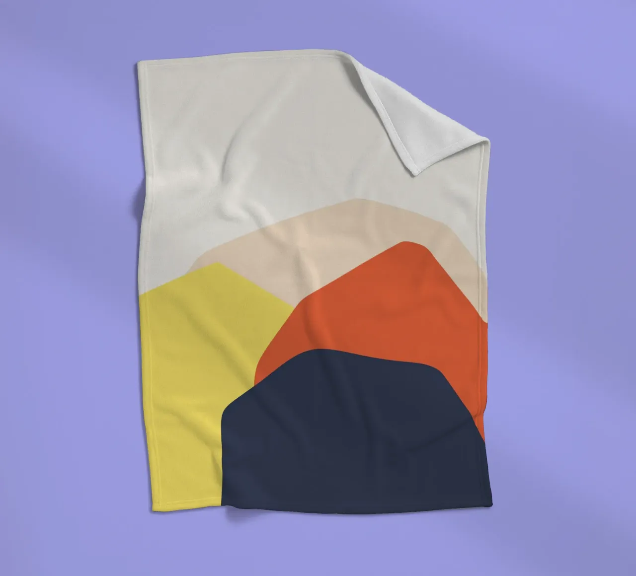 Rolling Hills Fleecedecke von Rose Beck Art