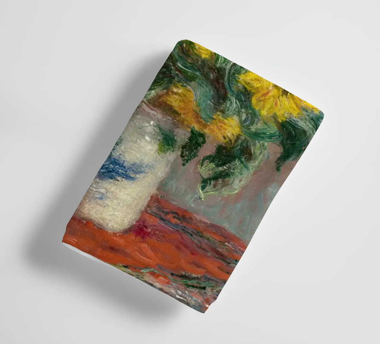 Bouquet di girasoli (1881) di Claude Monet asciugamano da bagno da Monet Art Prints