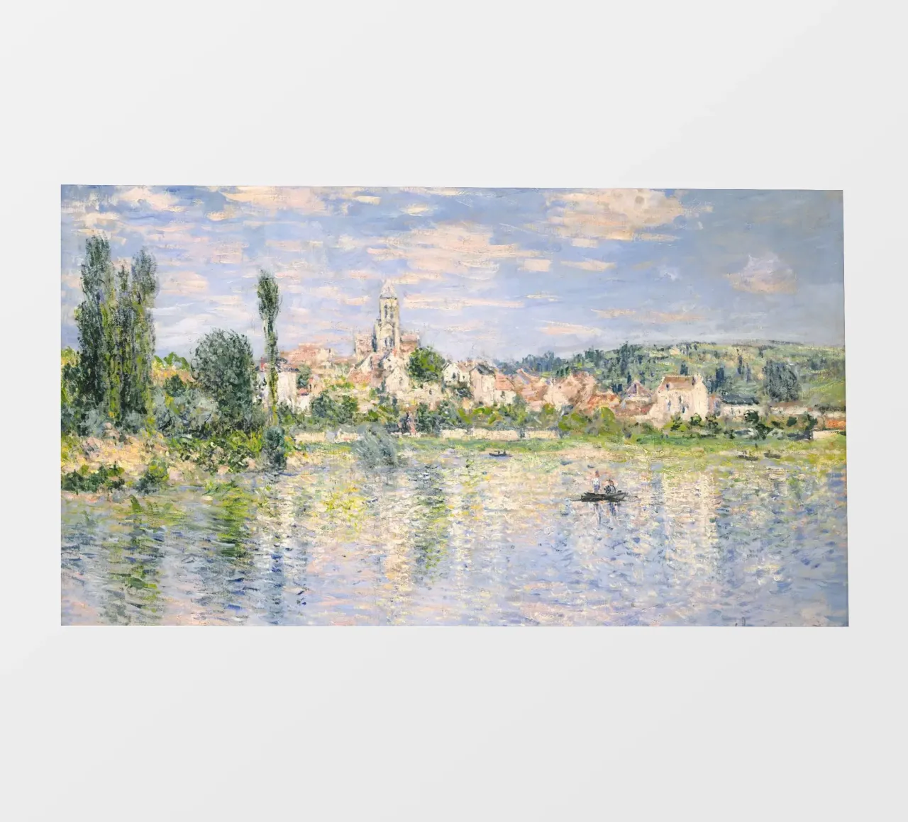 Vétheuil in Summer (1880) by Claude Monet pvc cover by Monet Art Prints