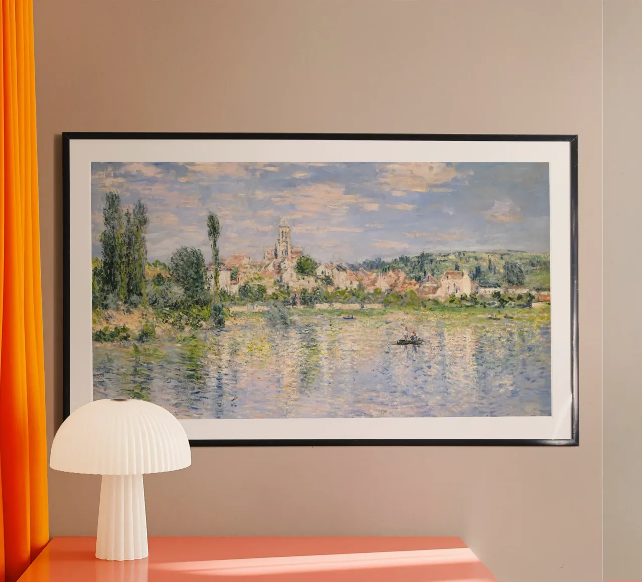 Vétheuil in Summer (1880) by Claude Monet poster by Monet Art Prints