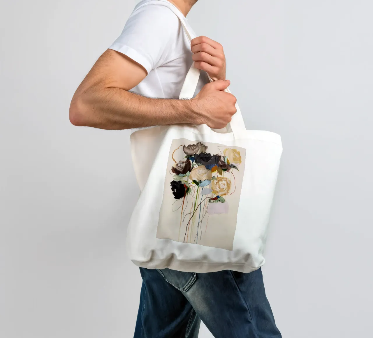Bloom Series - Lullaby borsa in juta da Leigh Viner