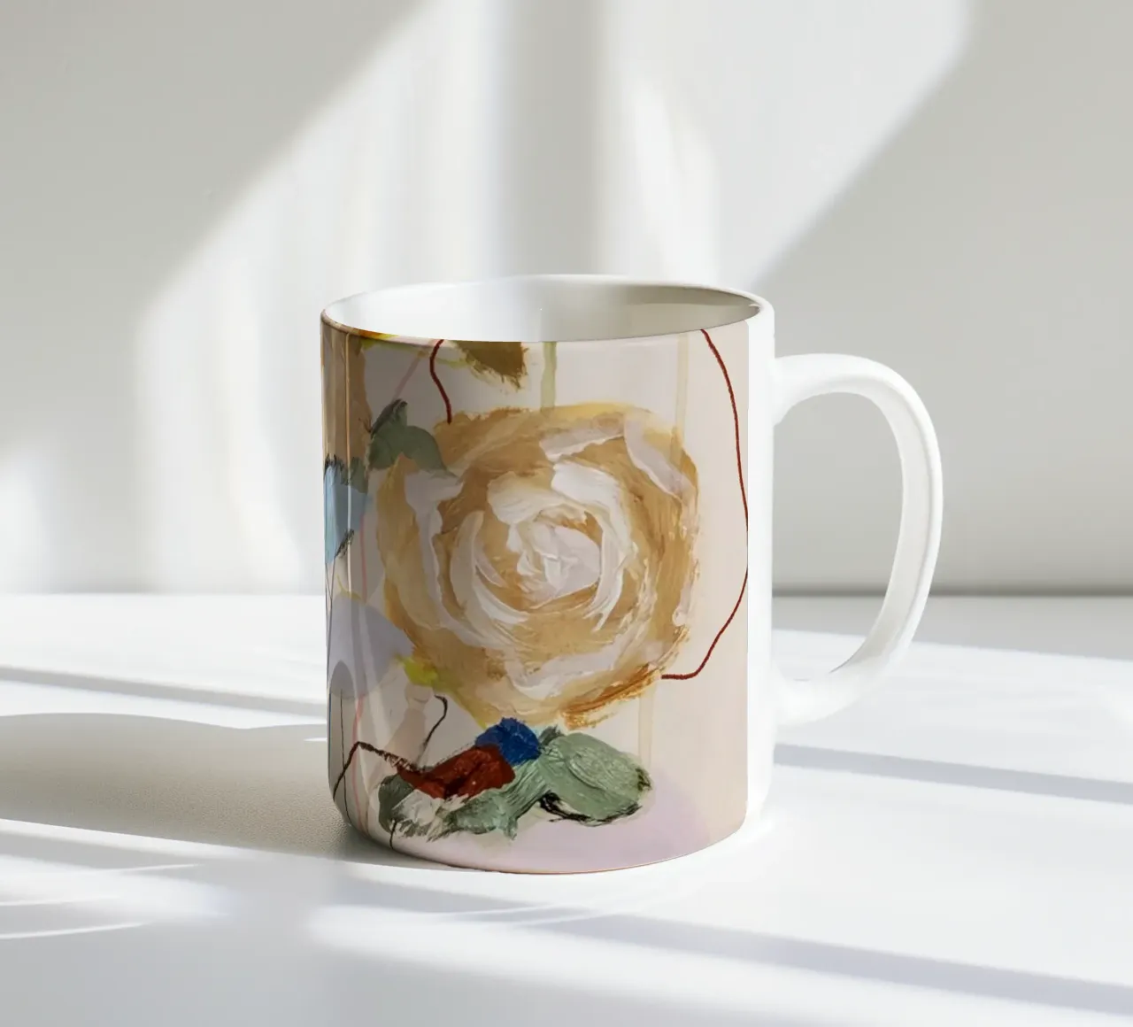 Bloom Series - Lullaby Keramik Tasse von Leigh Viner
