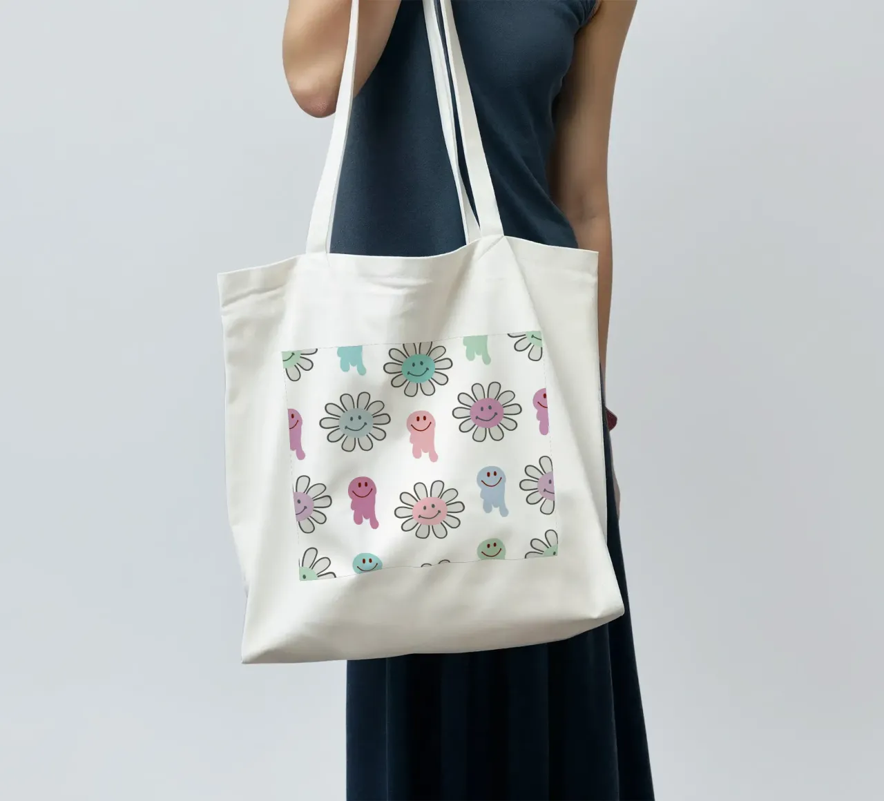 Y2K Pattern 2000s Aesthetic tote bag by gulsengunel