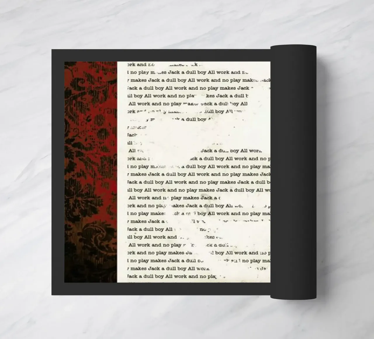 The Shining doormat by DinoMike