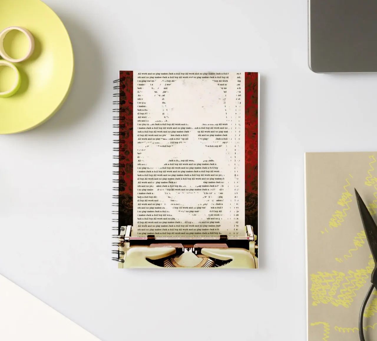 The Shining spiral notebook by DinoMike