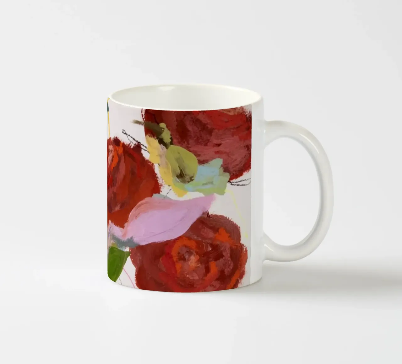 Bloom Series - Red Door tazza in ceramica da Leigh Viner