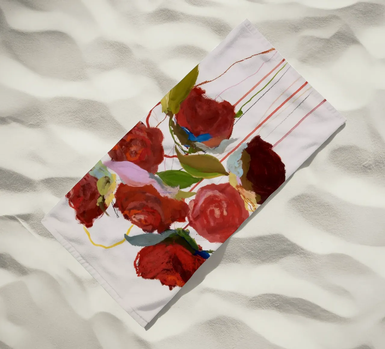 Bloom Series - Red Door telo mare da Leigh Viner