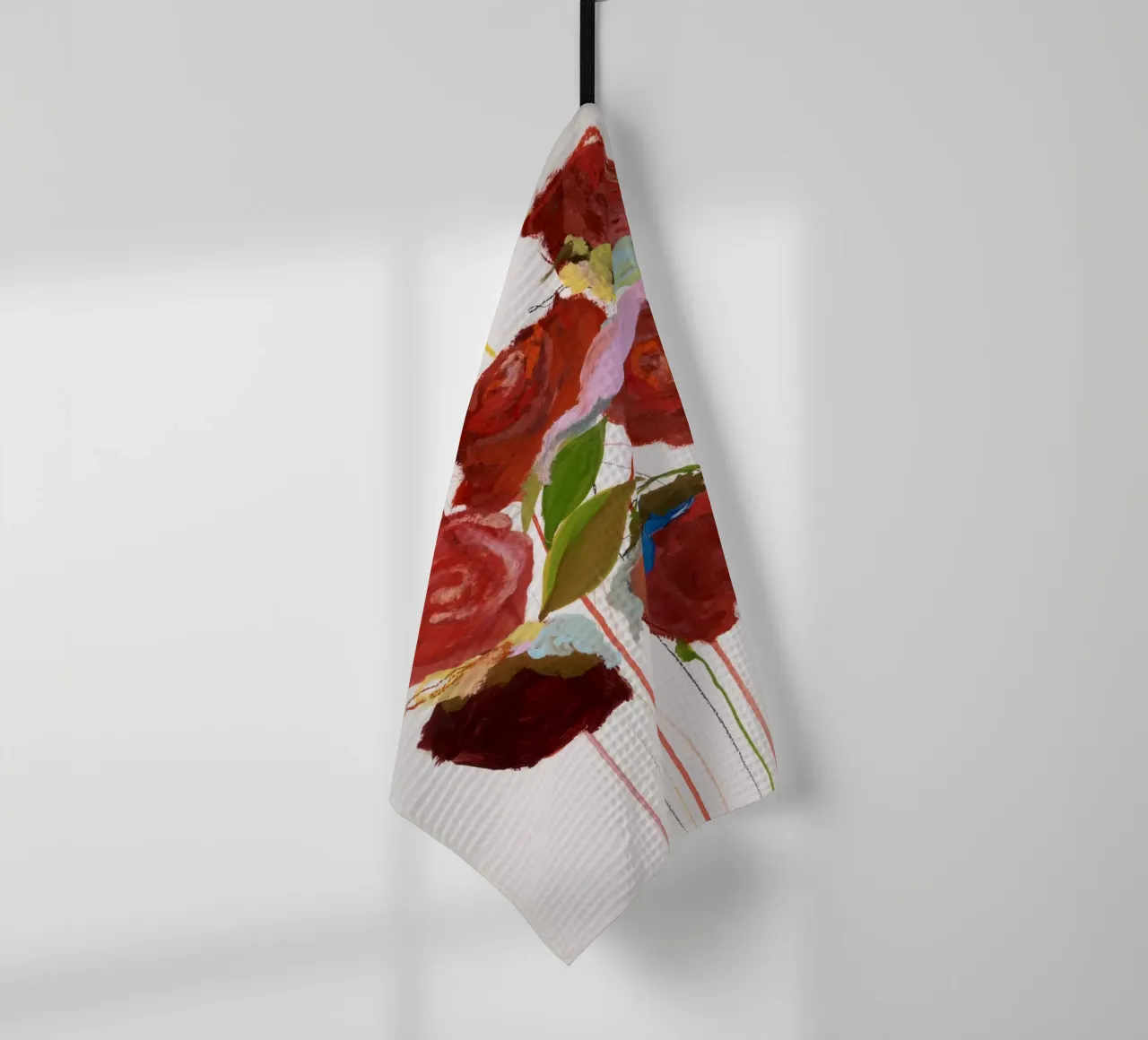 Bloom Series - Red Door canovaccio da cucina da Leigh Viner