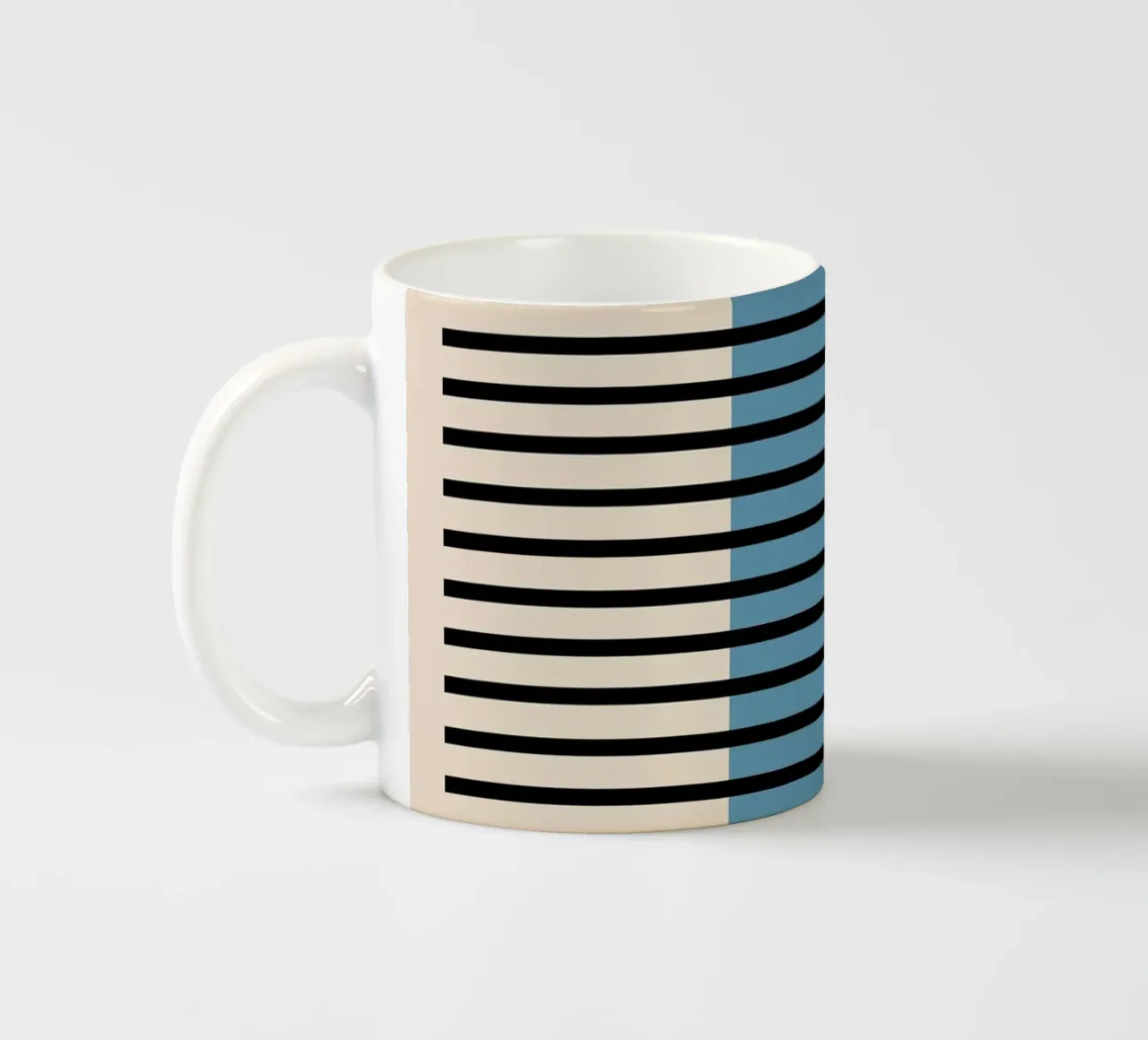 Bauhaus 1923 Poster - Minimal Art Print ceramic mug by Studio Vibe