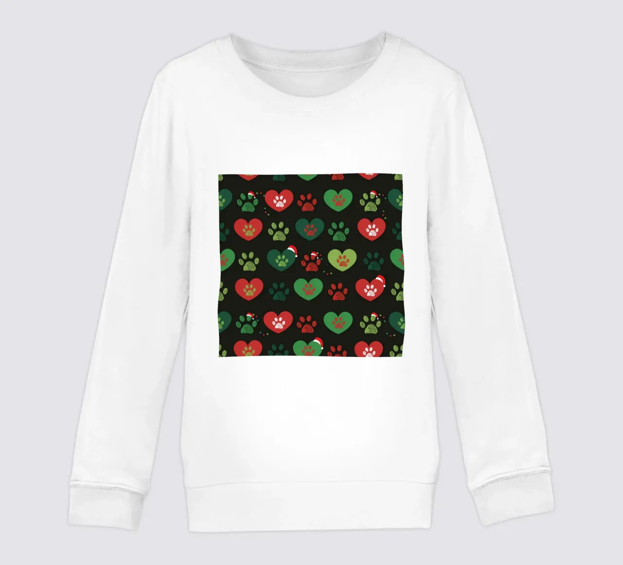 Merry Christmas and Happy new year kids sweatshirt by gulsengunel