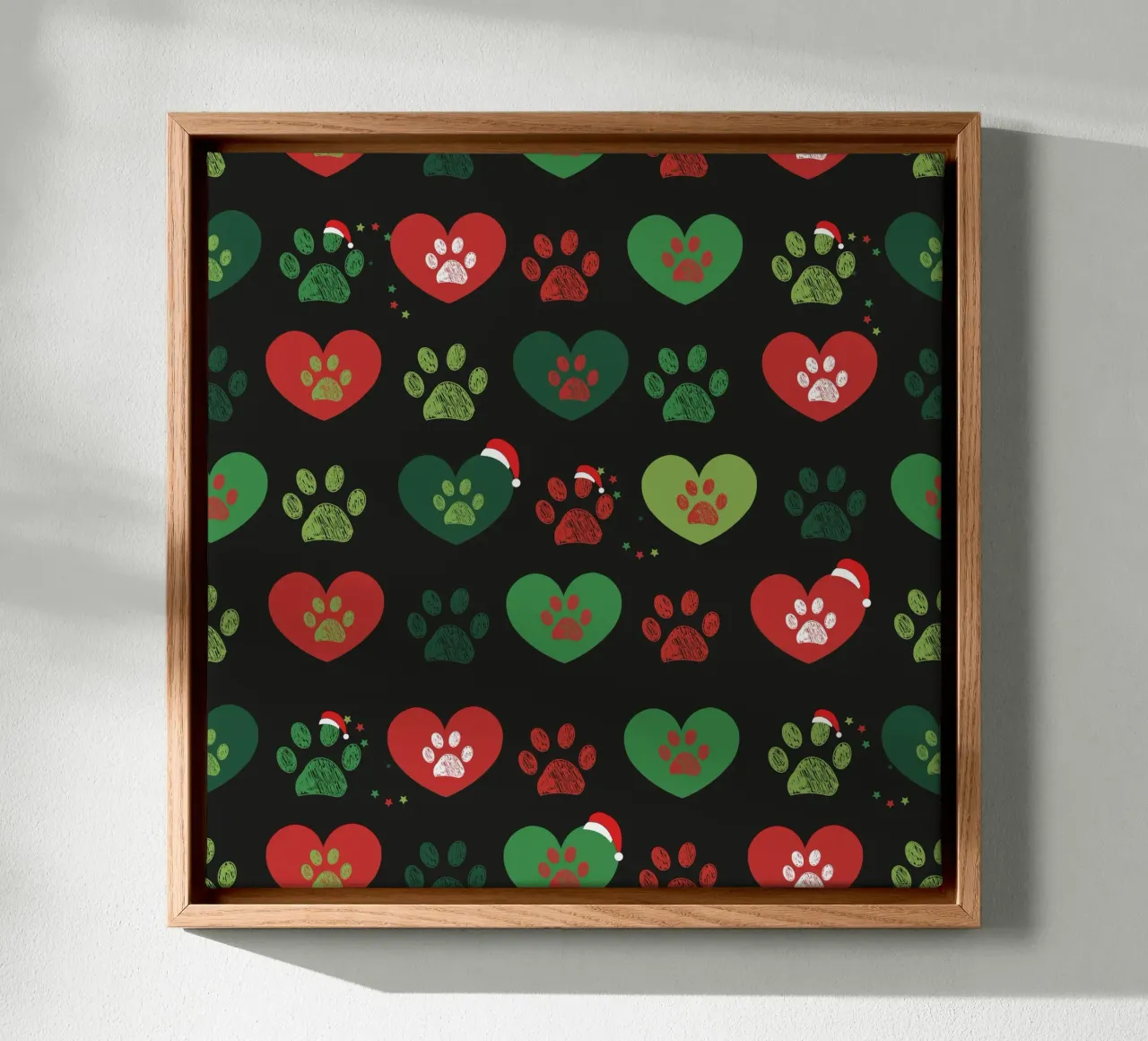 Merry Christmas and Happy new year canvas by gulsengunel