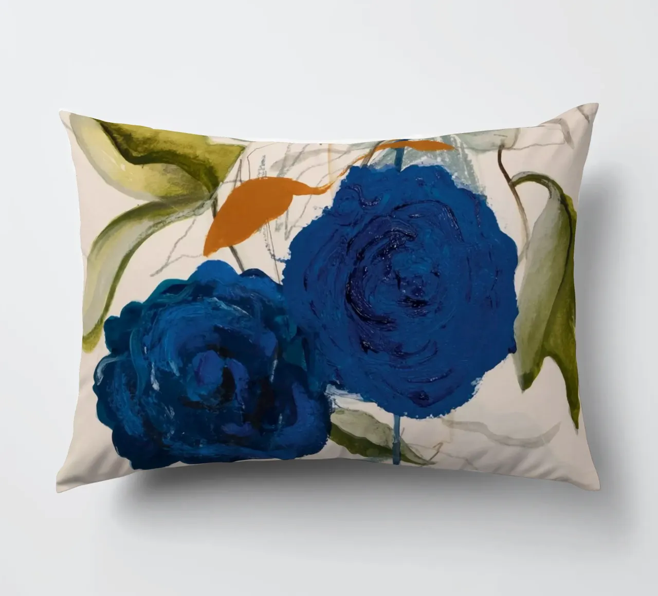 Bloom Series - Waking up Kissen von Leigh Viner
