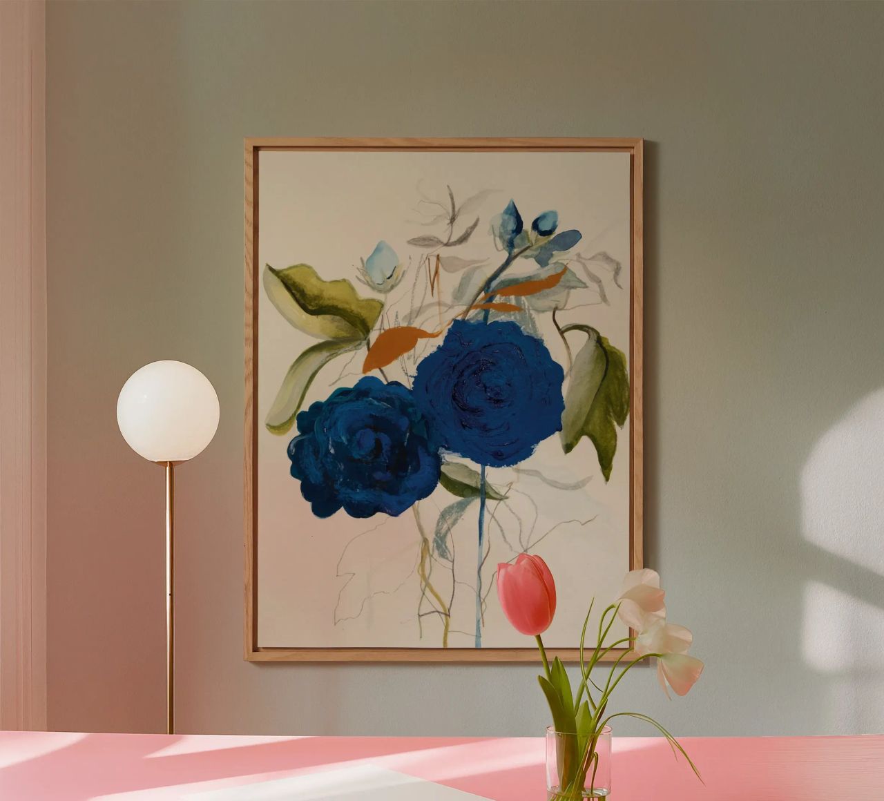 Bloom Series - Waking up alluminio dibond da Leigh Viner