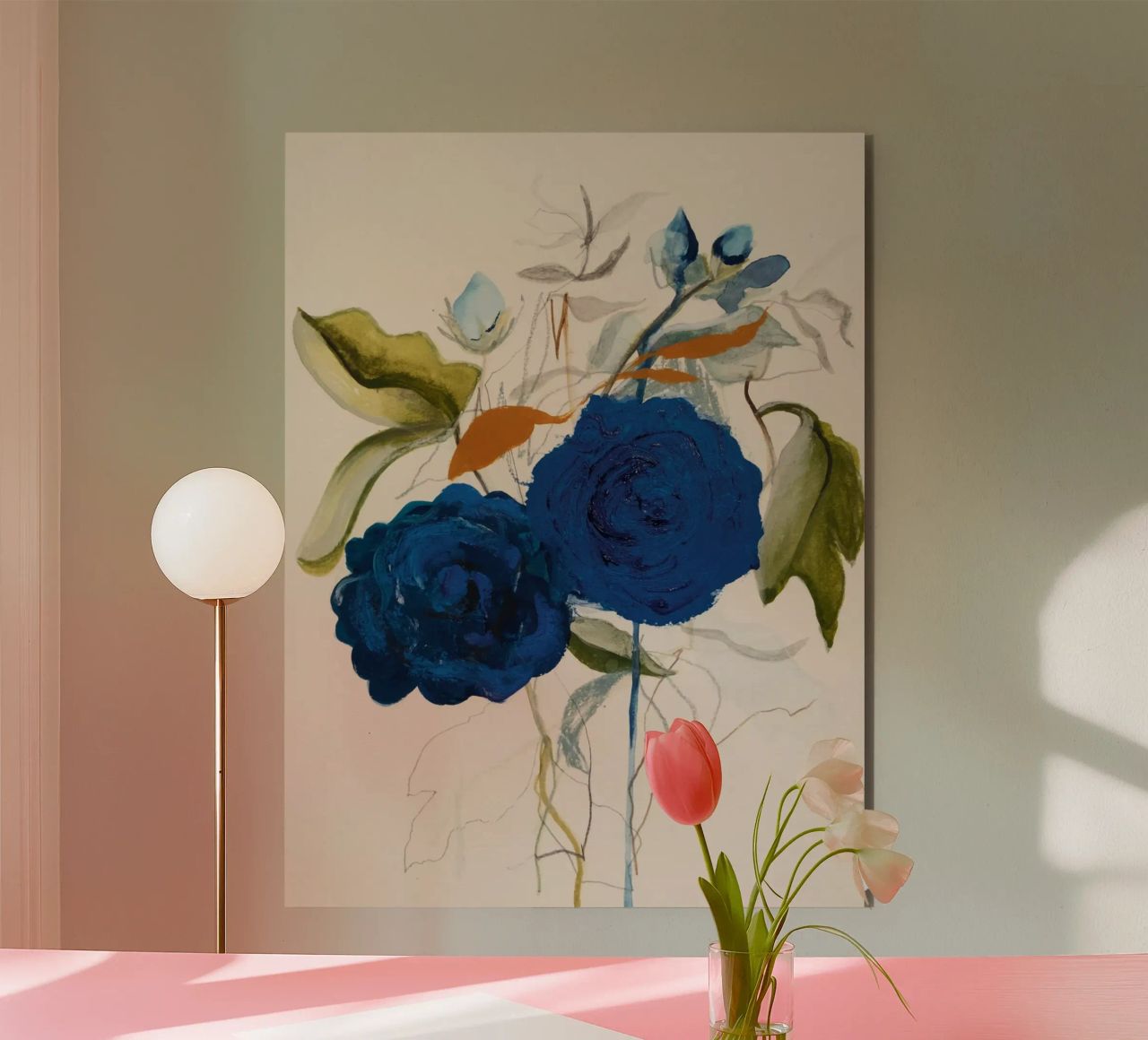 Bloom Series - Waking up alluminio dibond da Leigh Viner