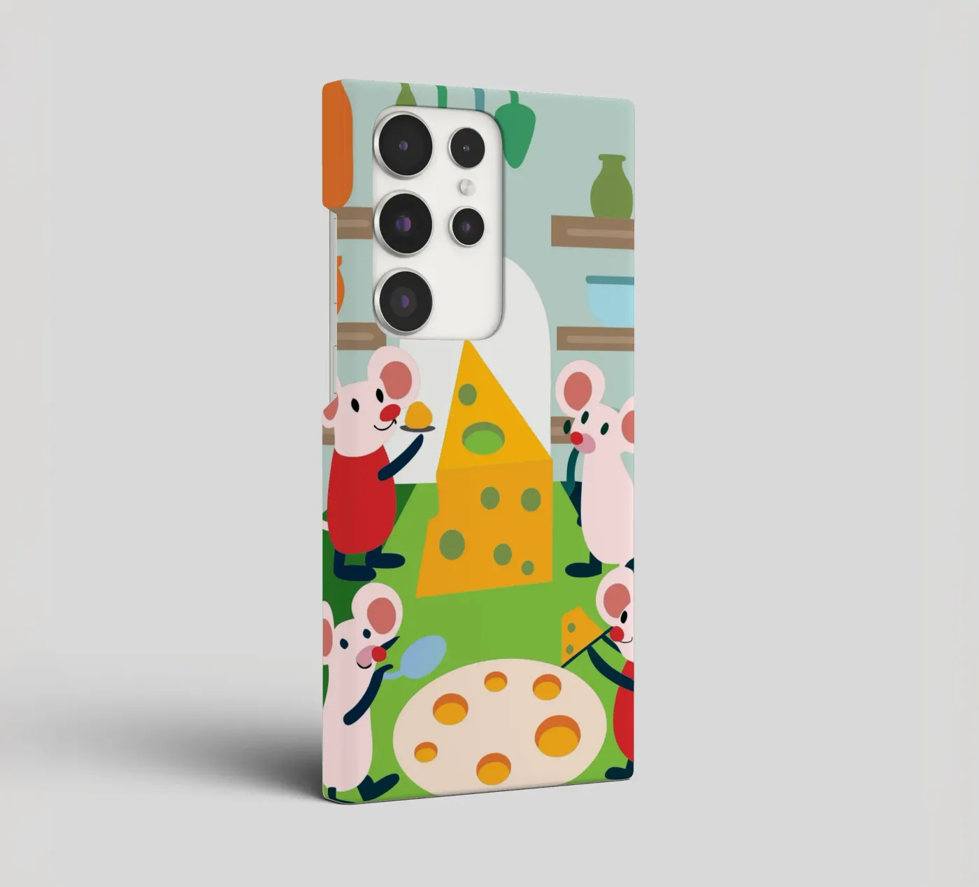 Il topo mangia il formaggio cover samsung da CUTE ANIMALS