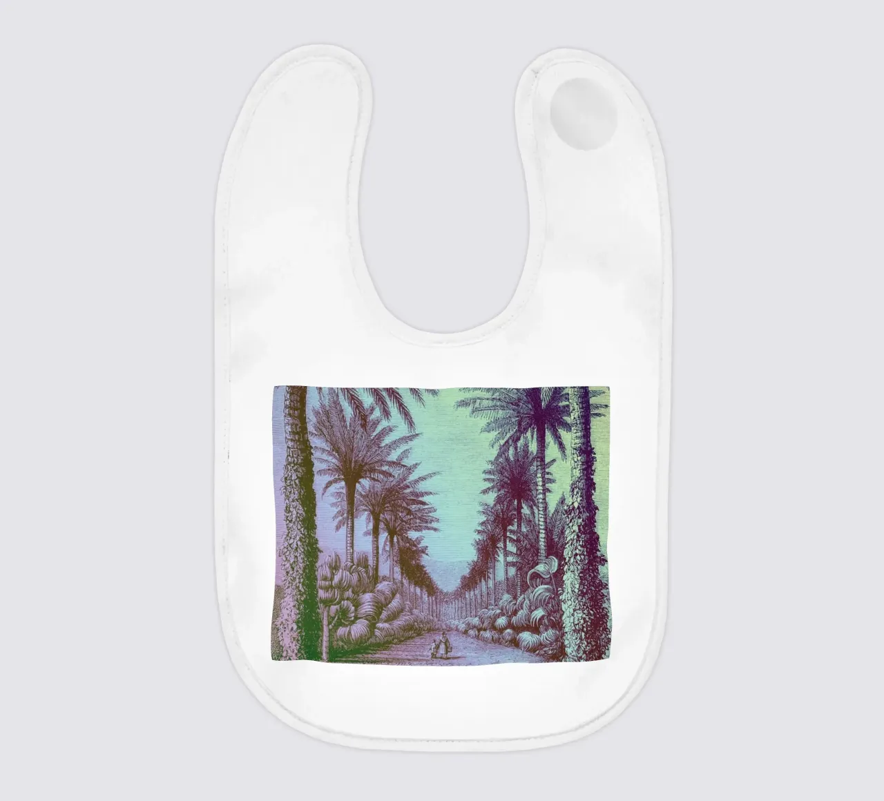 Palm Pop | Press Play Art Print Remix bavaglino da Press Play Art Prints