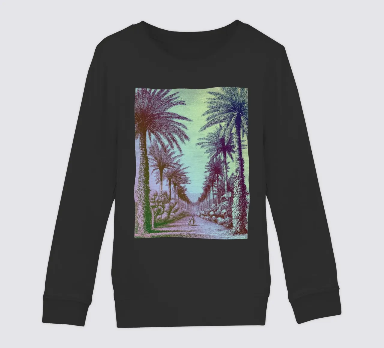 Palm Pop | Press Play Art Print Remix felpa bambino da Press Play Art Prints