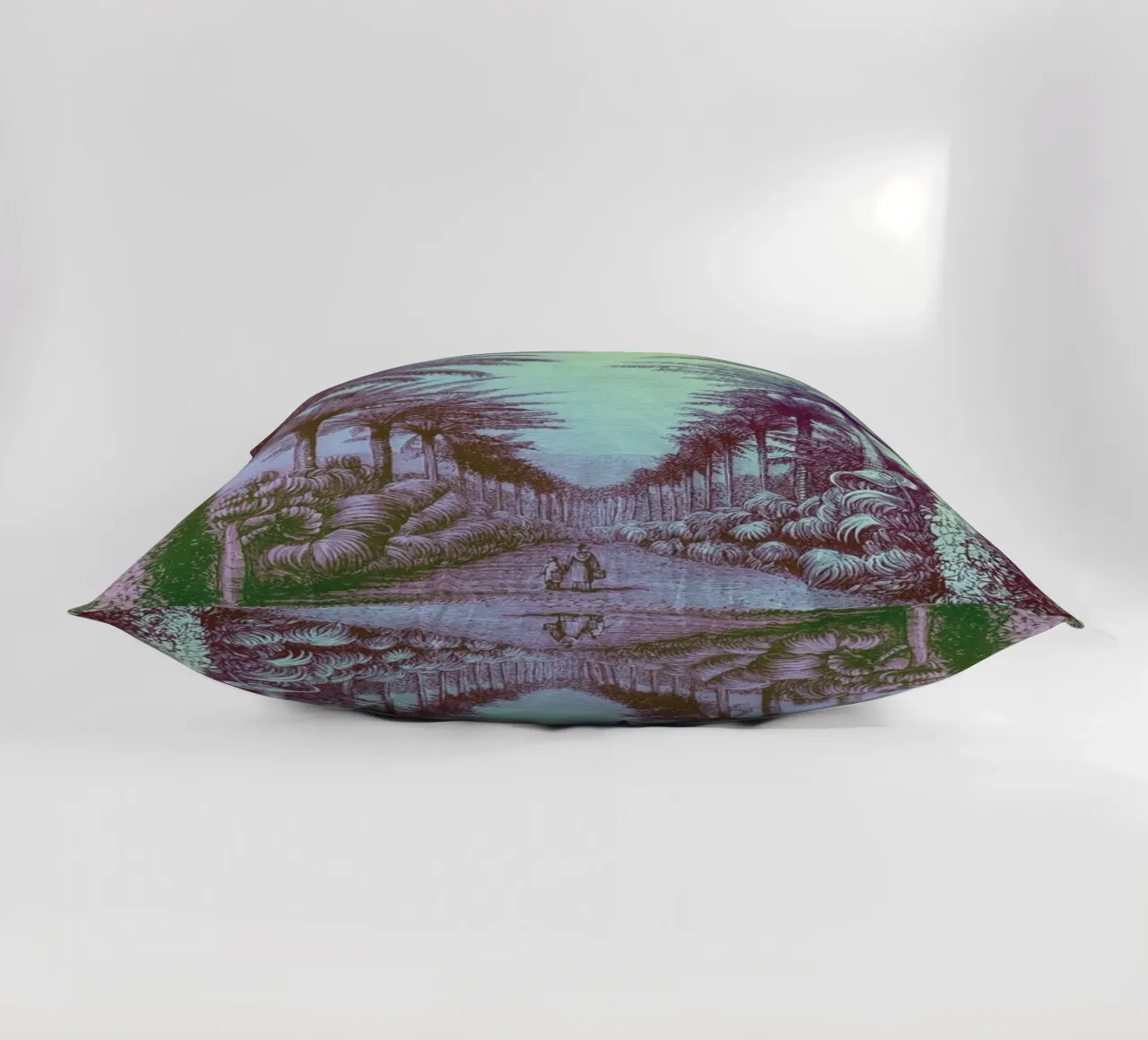 Palm Pop | Press Play Art Print Remix cuscino da Press Play Art Prints