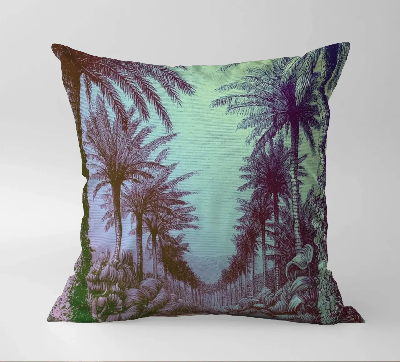 Palm Pop | Press Play Art Print Remix cuscino da Press Play Art Prints