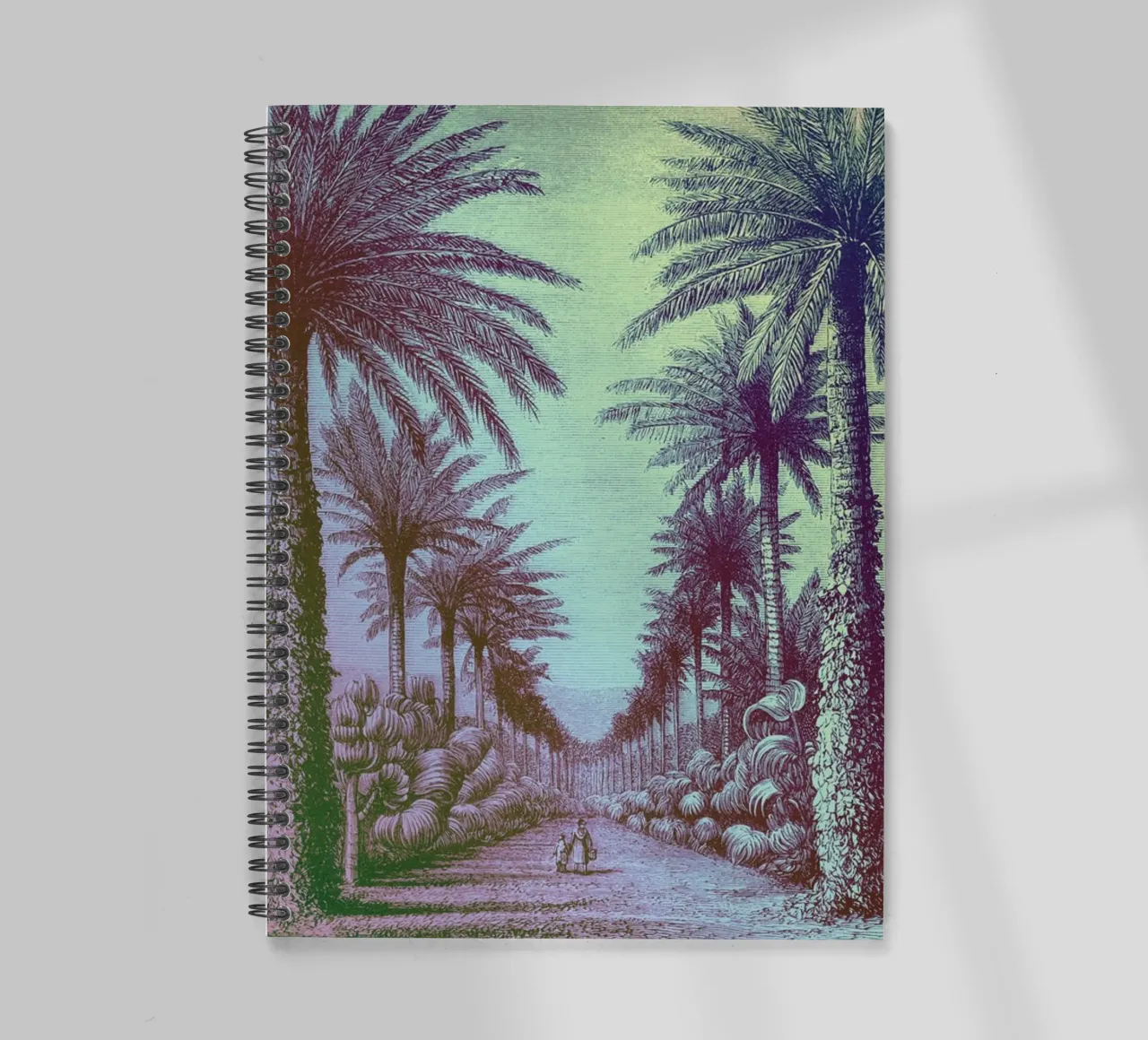 Palm Pop | Press Play Art Print Remix diario ad anelli da Press Play Art Prints