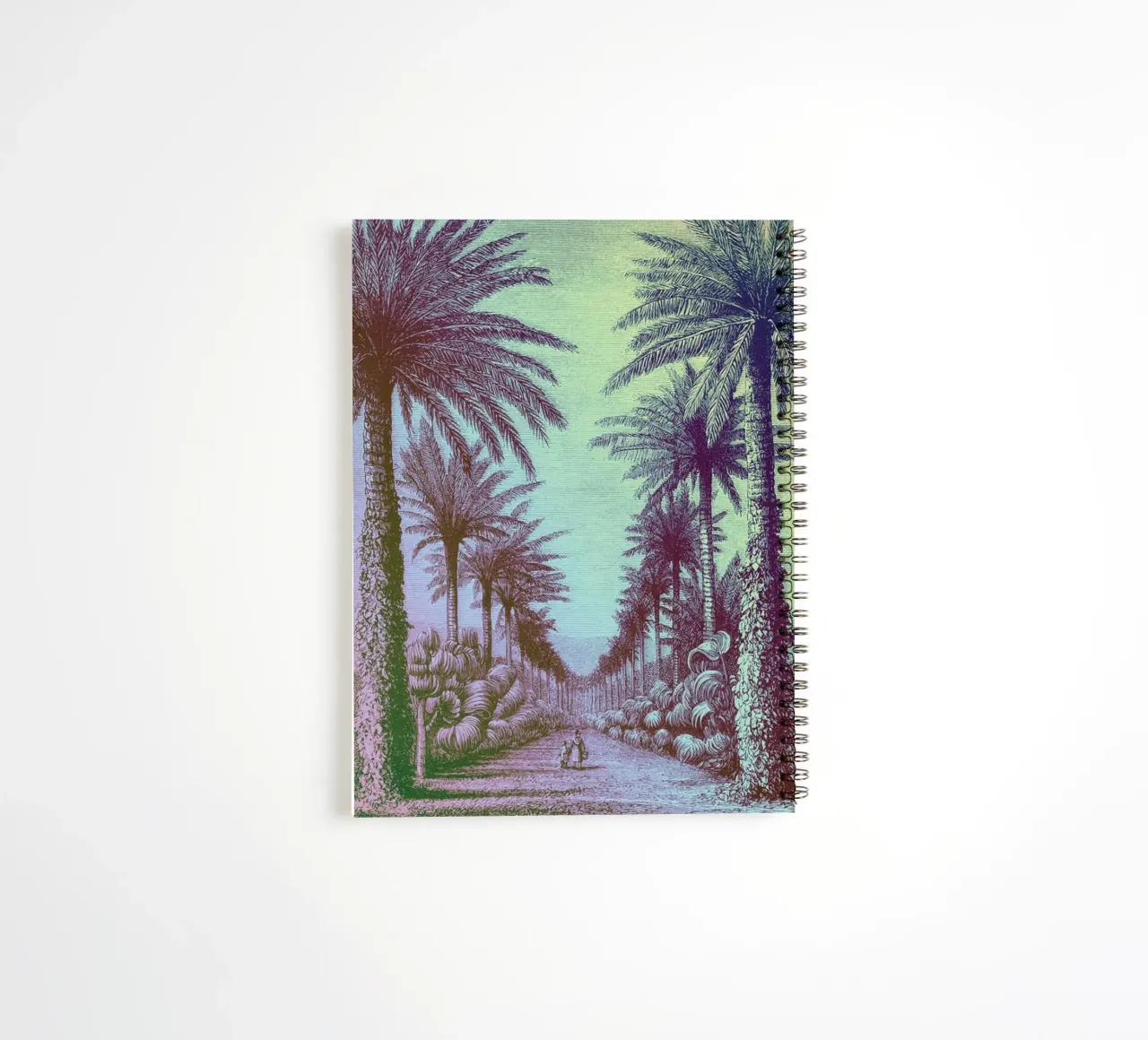 Palm Pop | Press Play Art Print Remix diario ad anelli da Press Play Art Prints