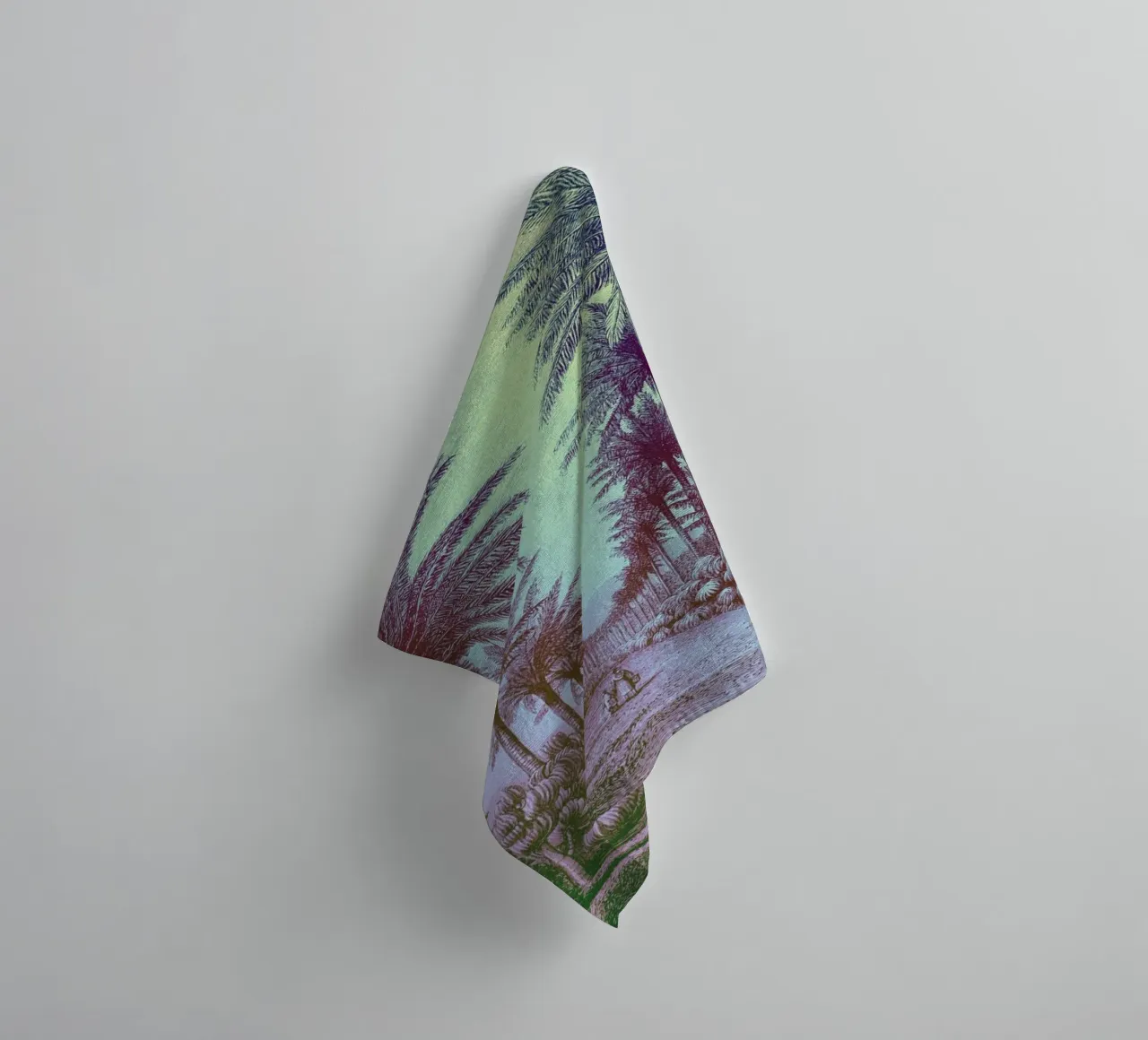 Palm Pop | Press Play Art Print Remix towel by Press Play Art Prints