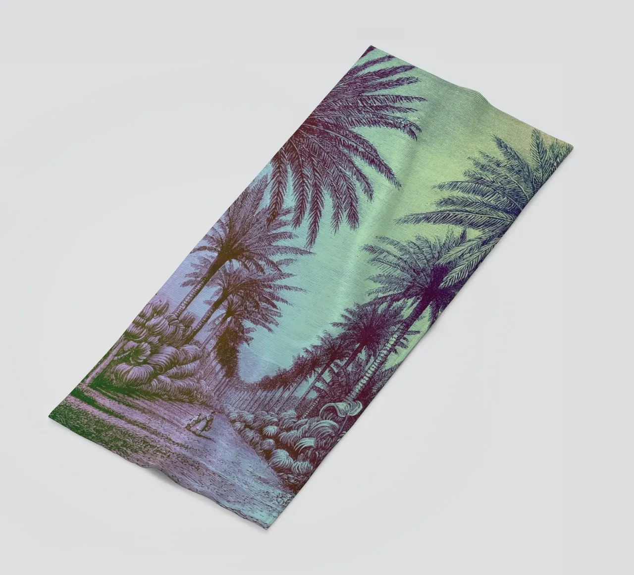 Palm Pop | Press Play Art Print Remix telo mare da Press Play Art Prints