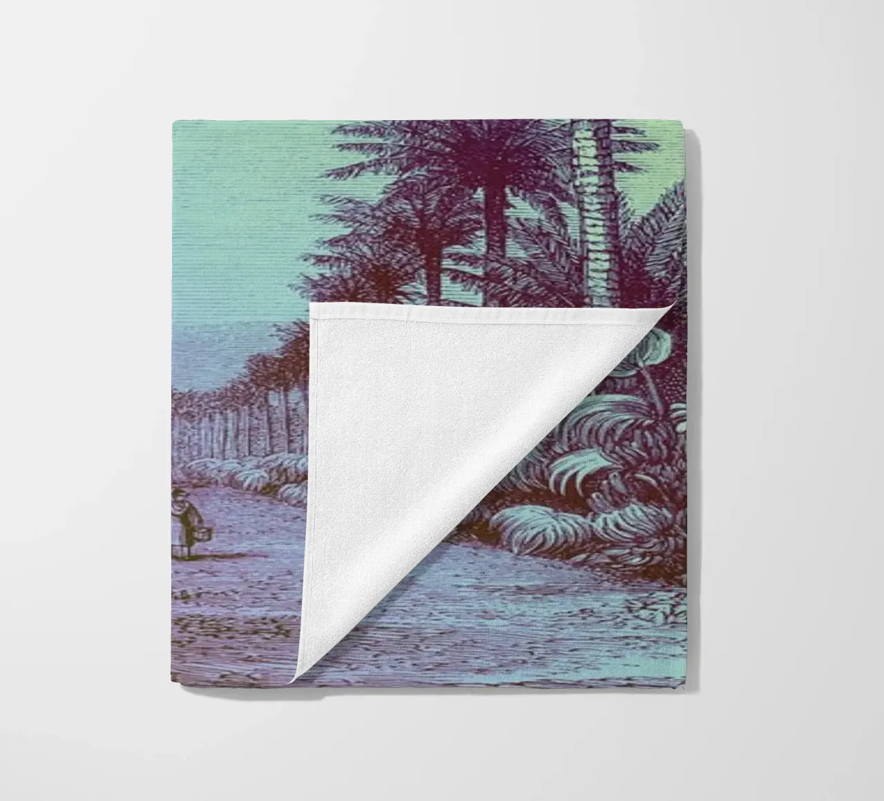 Palm Pop | Press Play Art Print Remix telo mare da Press Play Art Prints