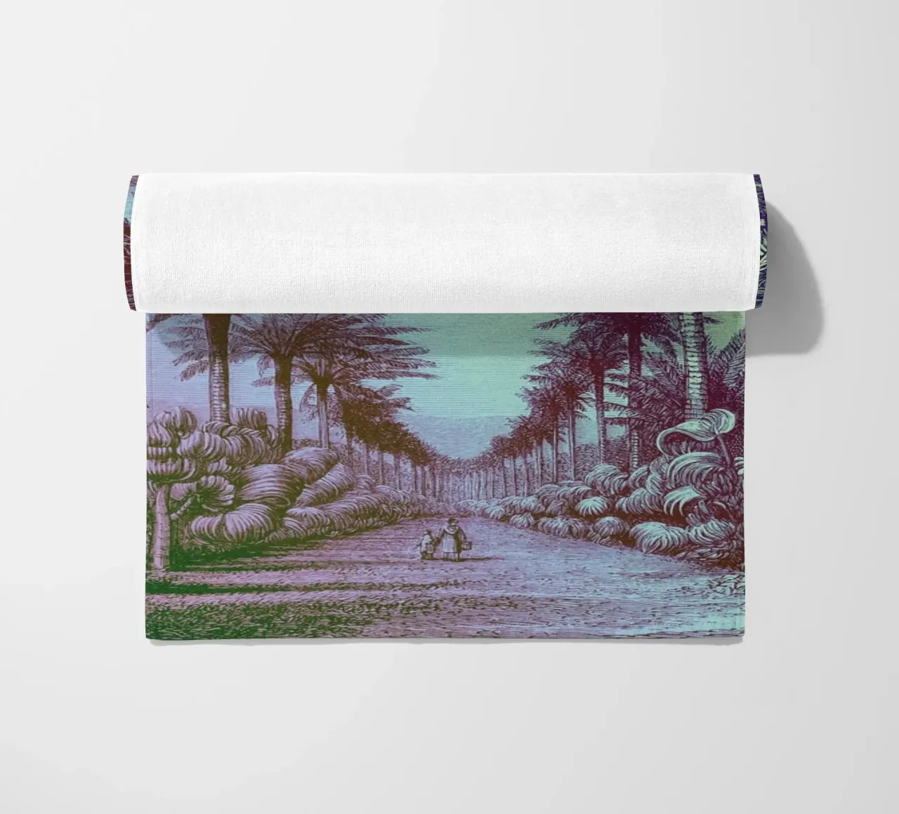 Palm Pop | Press Play Art Print Remix telo mare da Press Play Art Prints